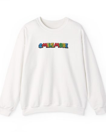 Roman Atwood Colorful Smile More Unisex Heavy Blend™ Crewneck Sweatshirt