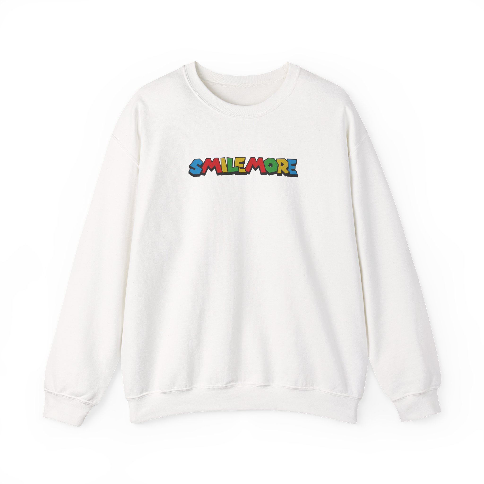 Roman Atwood Colorful Smile More Unisex Heavy Blend™ Crewneck Sweatshirt