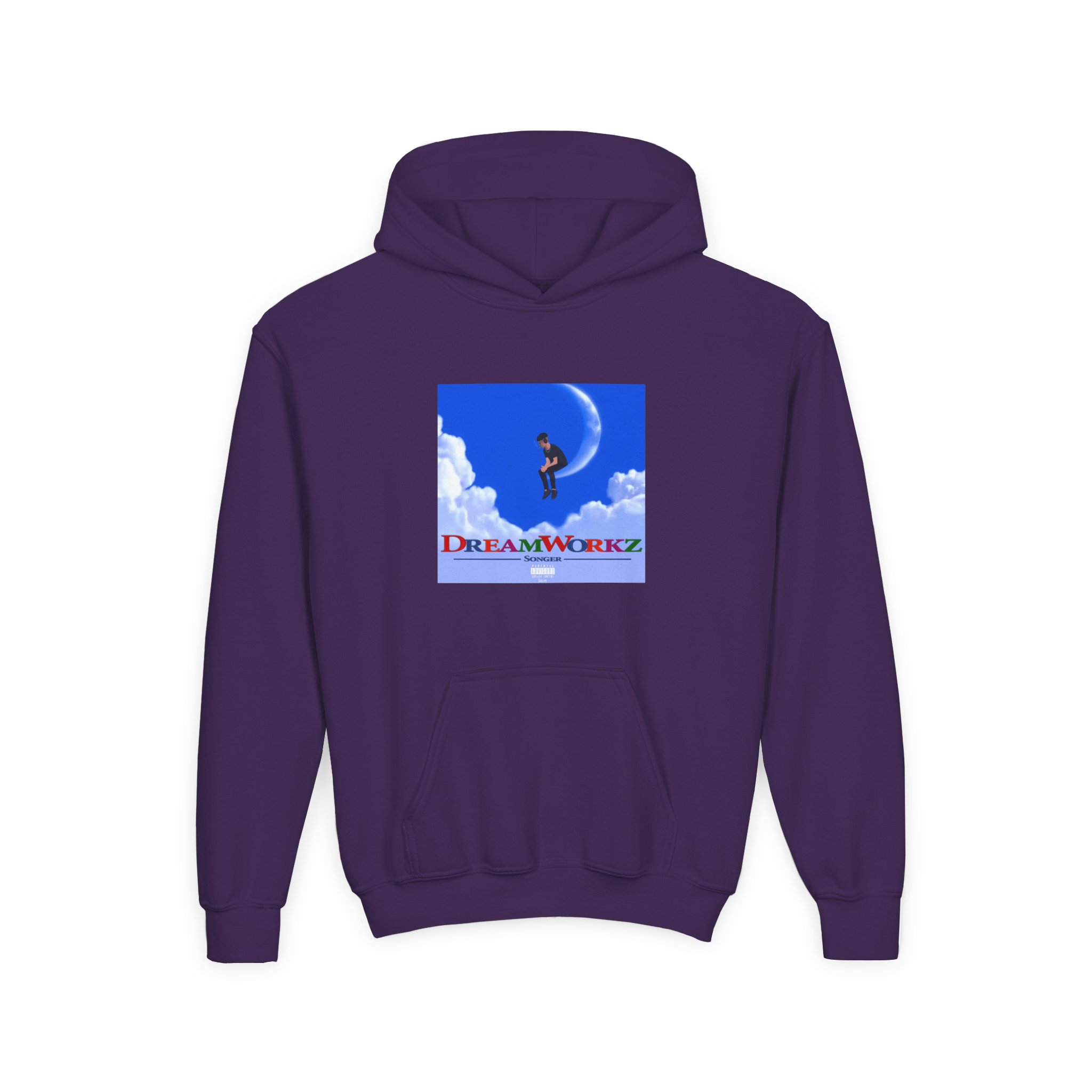 Songer Dream Workz Youth Heavy Blend Hooded Sweatshirt - Image 9