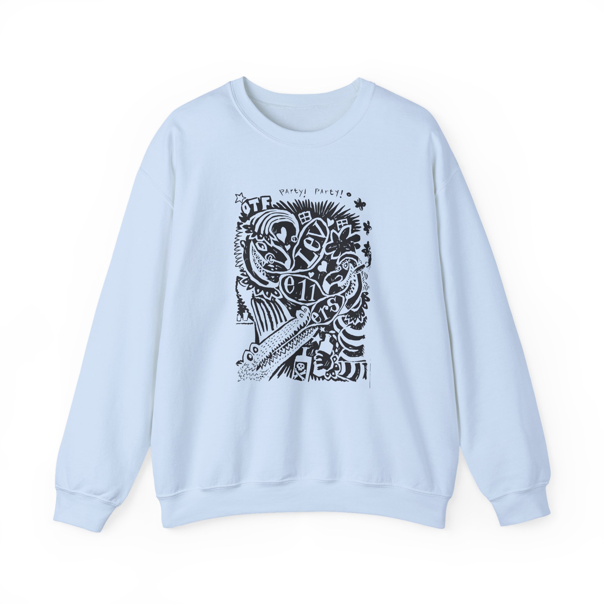 Levellers Party Party Unisex Heavy Blend™ Crewneck Sweatshirt - Image 9
