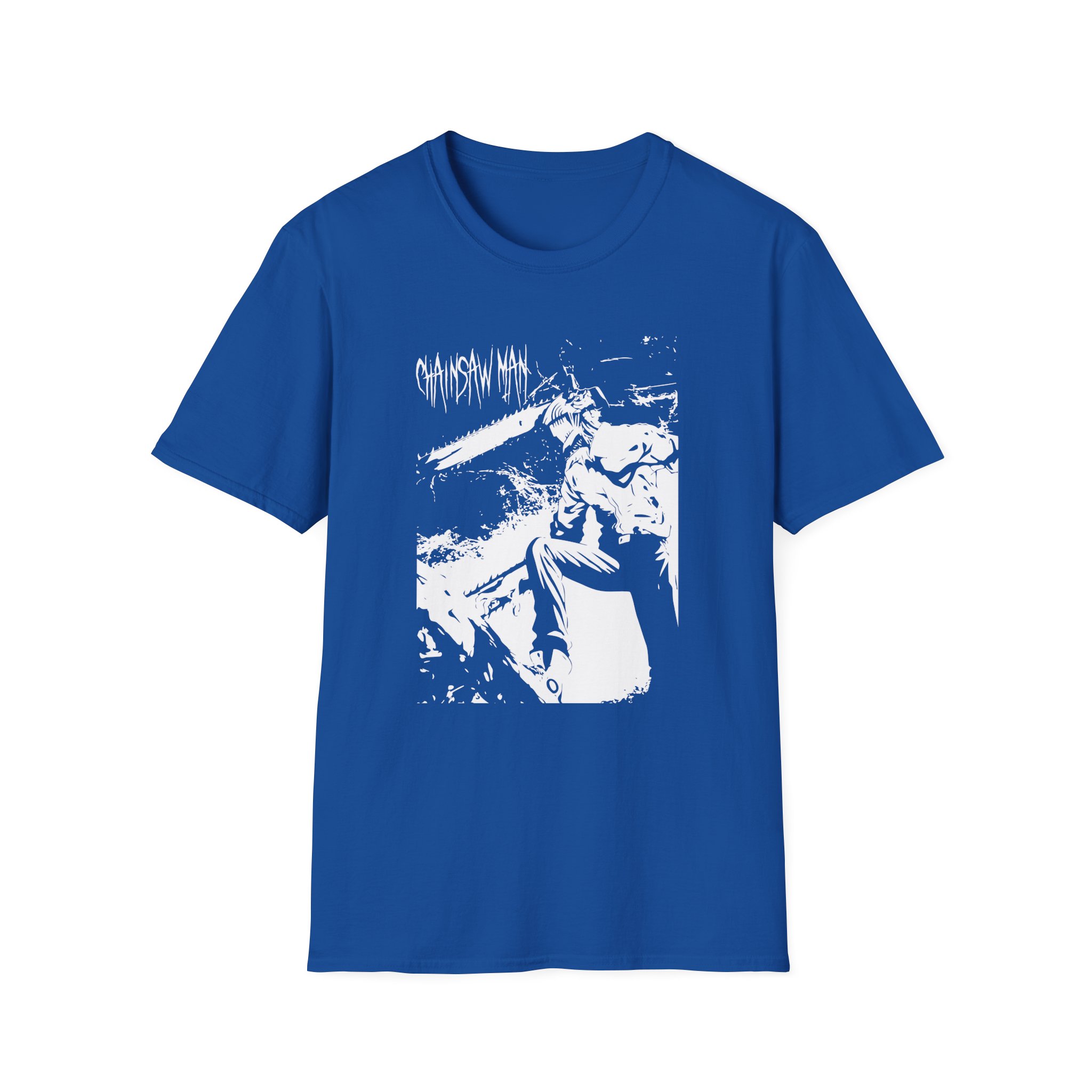 Chainsaw Man Jumbo Denji Unisex Softstyle T-Shirt - Image 11
