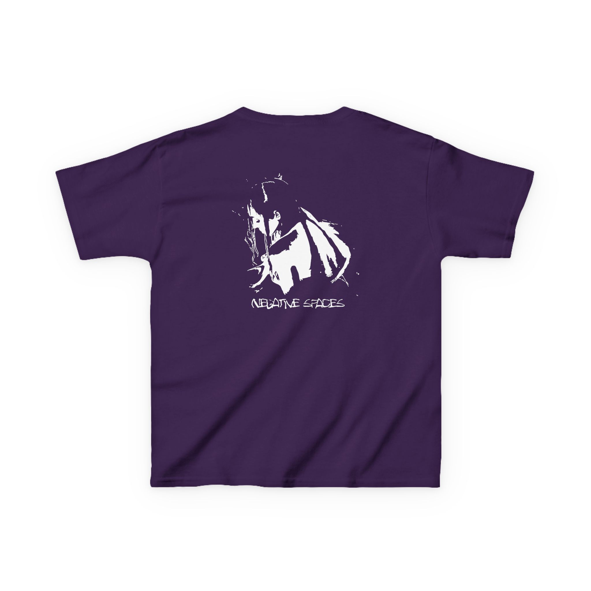 Kids Poppy Negative Spaces Heavy Cotton™ Tee - Image 10