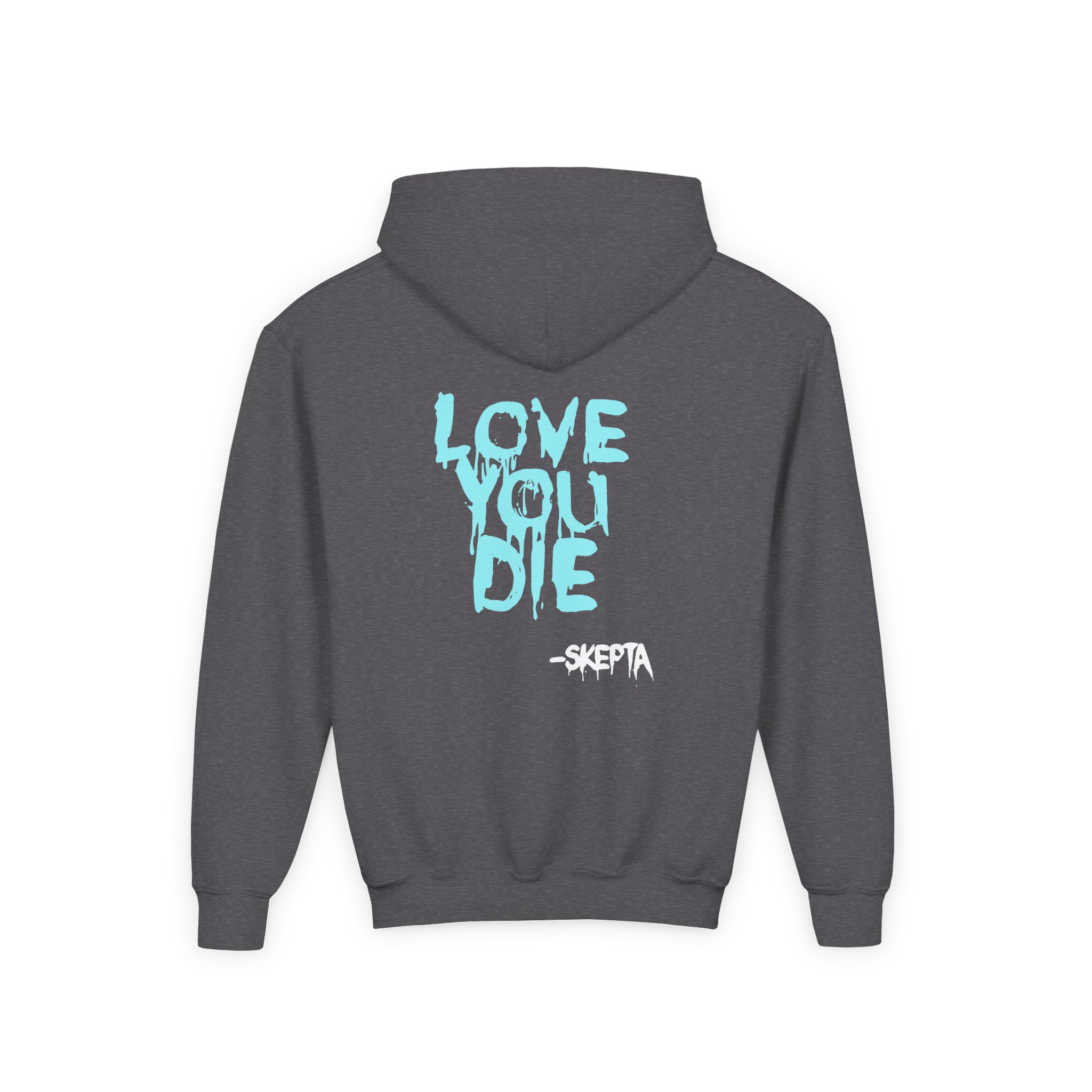 Sk Joseph Olaitan Adenuga Jr Youth Heavy Blend Hooded Sweatshirt - Image 6