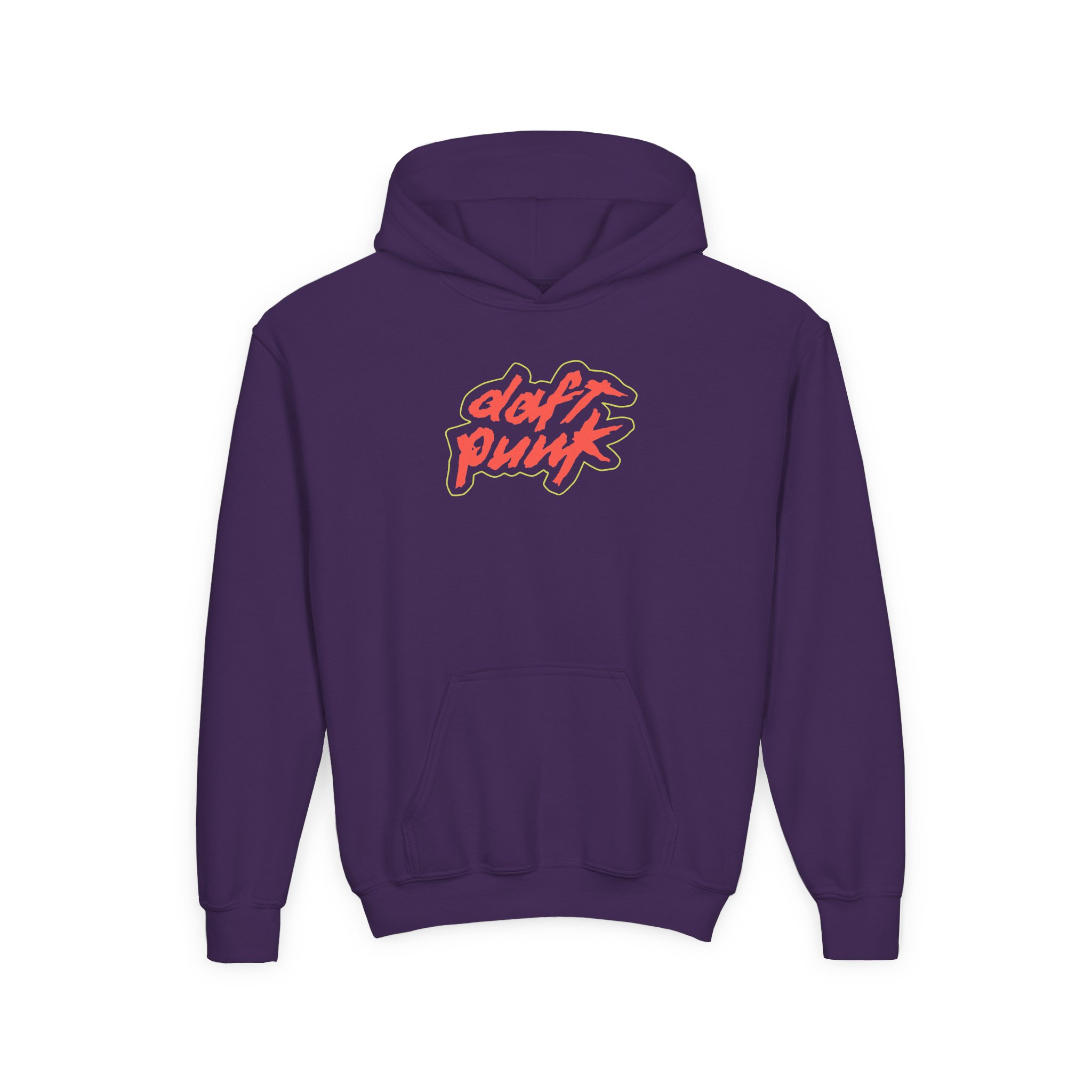 Daft Punk Youth Heavy Blend Hooded Sweatshirt - Image 11