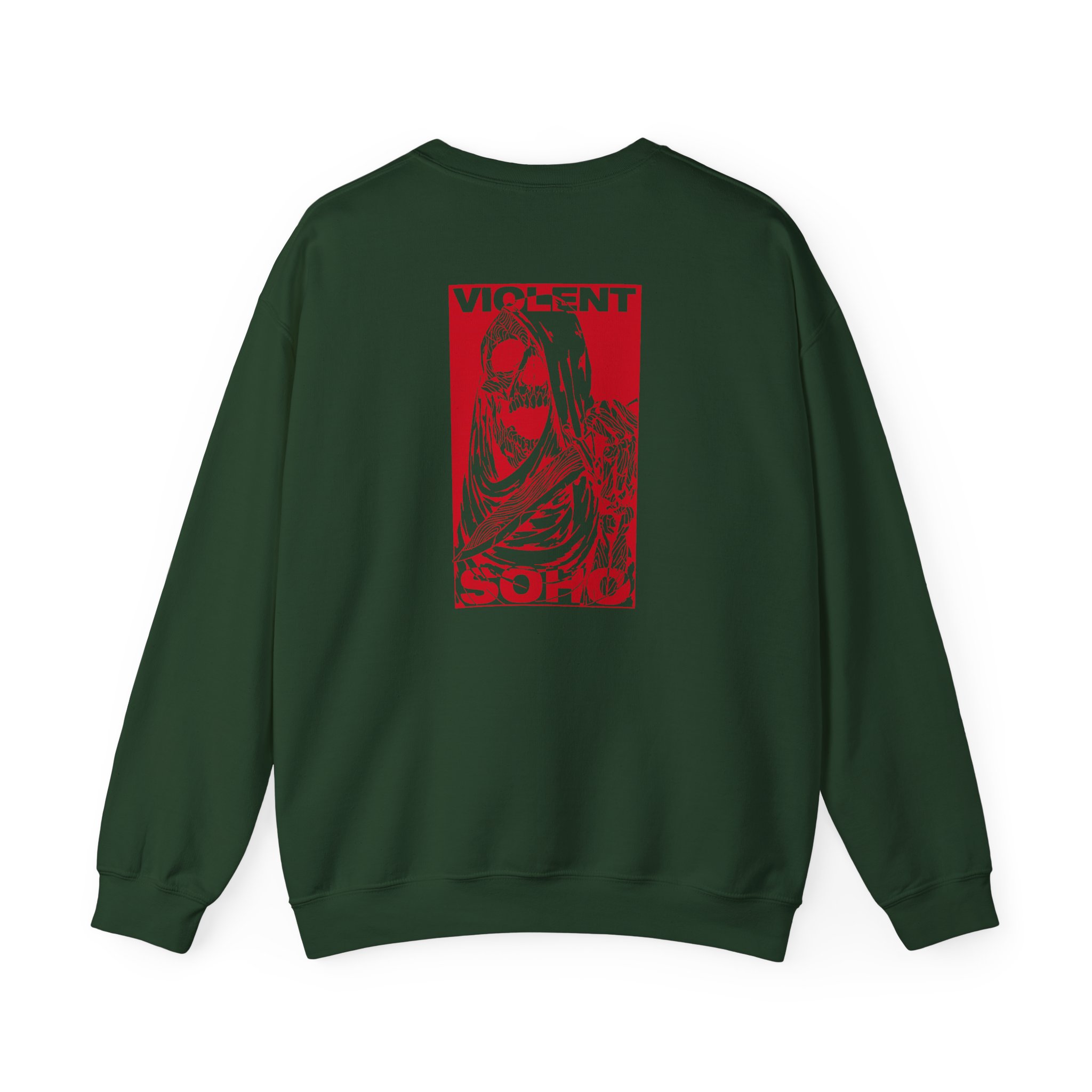 Violent Soho Skull Unisex Heavy Blend™ Crewneck Sweatshirt - Image 14