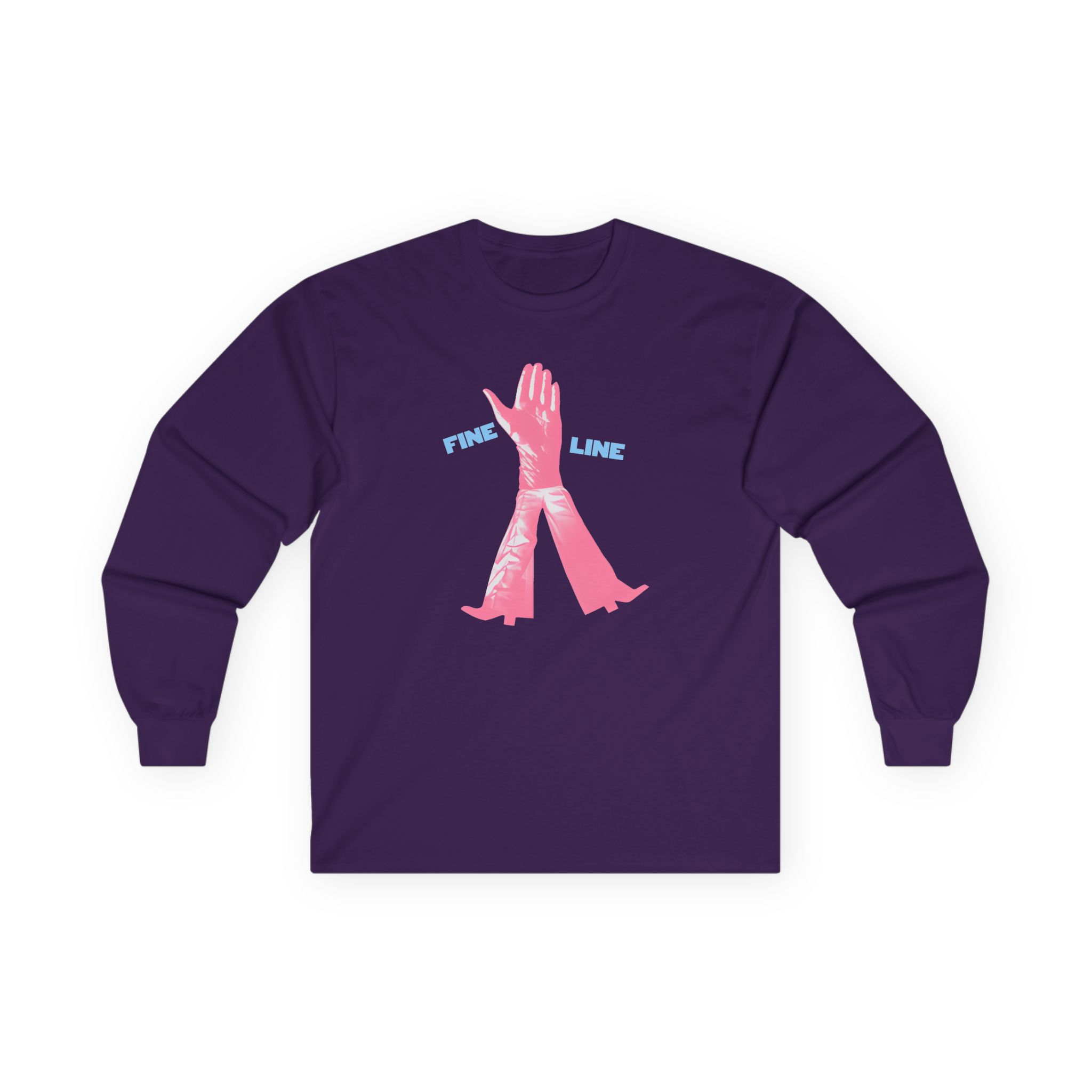 Love on Tour Fine Line Unisex Ultra Cotton Long Sleeve Tee - Image 13
