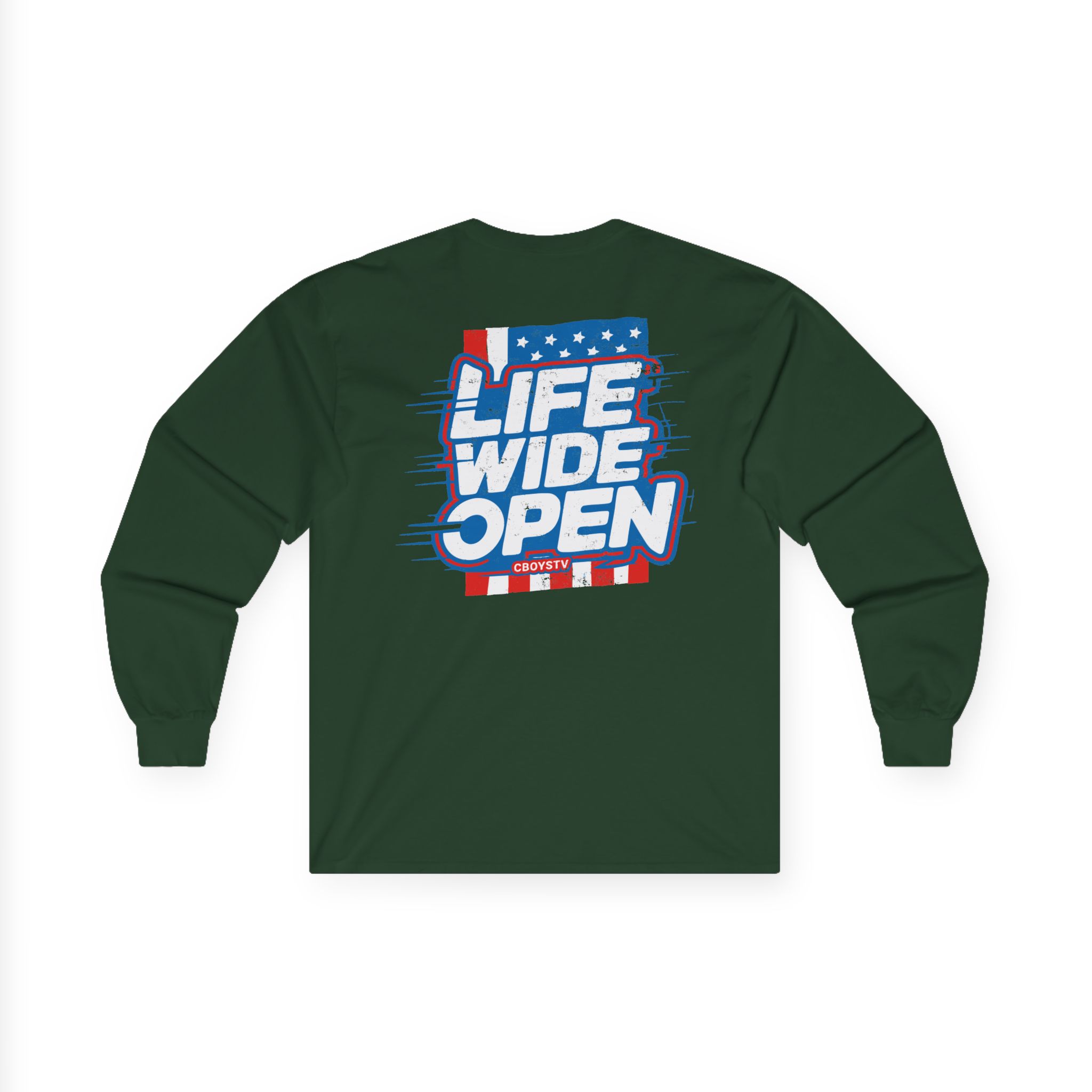 Cboystv Patriot Unisex Ultra Cotton Long Sleeve Tee - Image 8