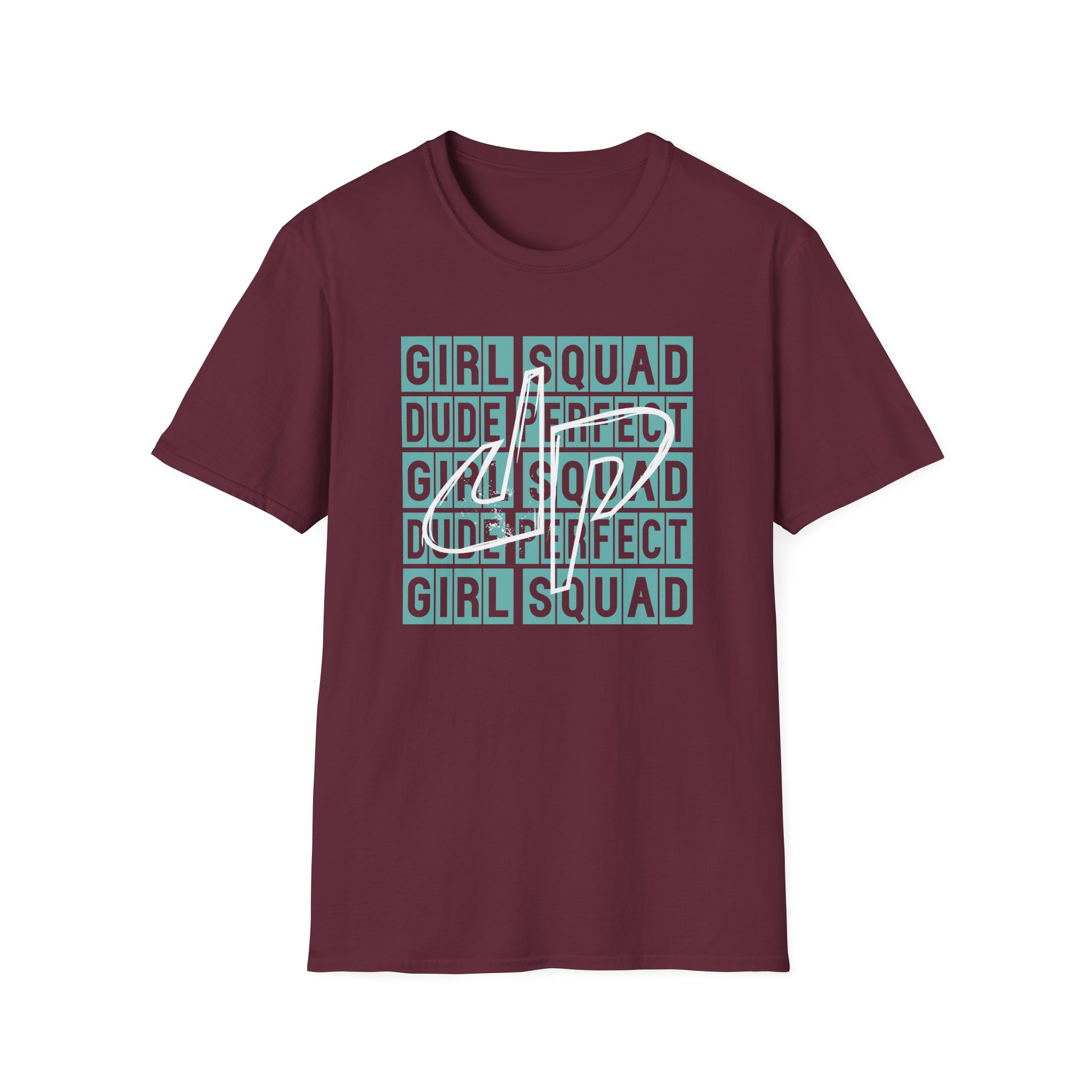Dude Perfect Girl Squad Unisex Softstyle T-Shirt - Image 3