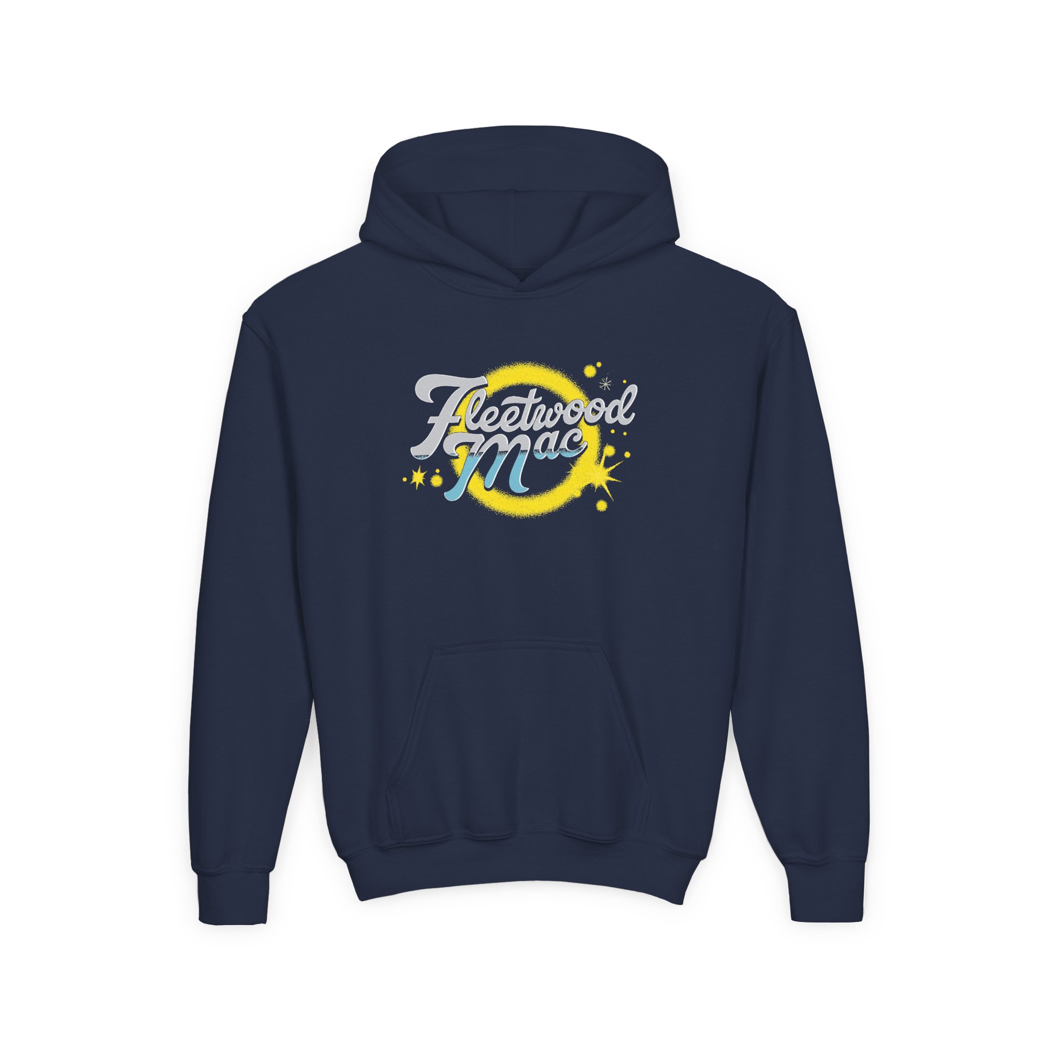 Fleetwood Mac Youth Heavy Blend Hooded Sweatshirt - Image 9