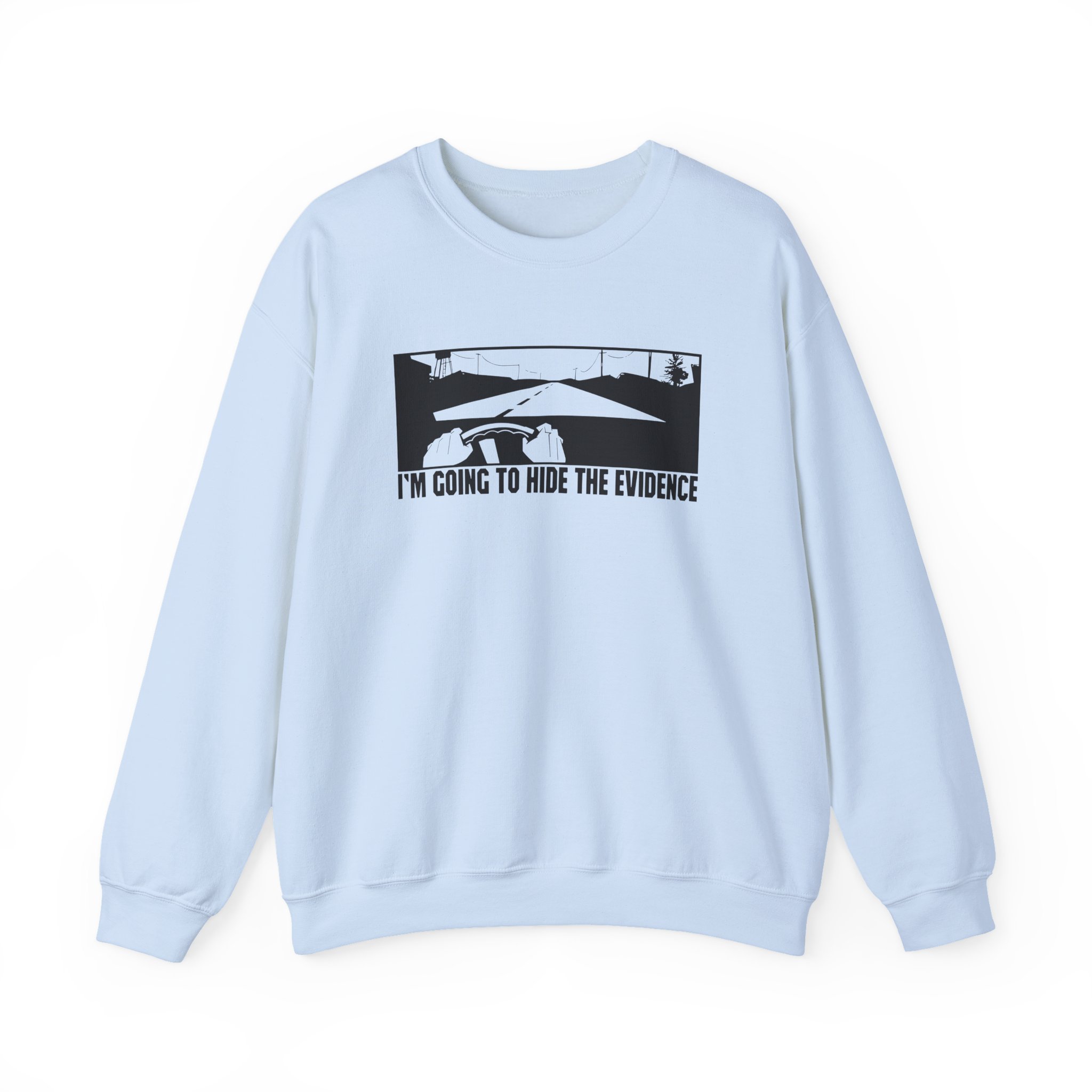 Shroud Hide The Evidence Unisex Heavy Blend™ Crewneck Sweatshirt - Image 7