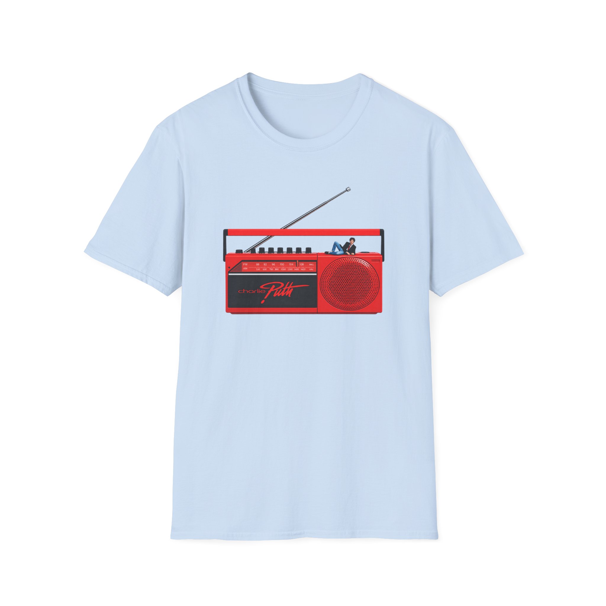 Charlie Puth Whatever's Clever! - Radio Unisex Softstyle T-shirt - Image 13