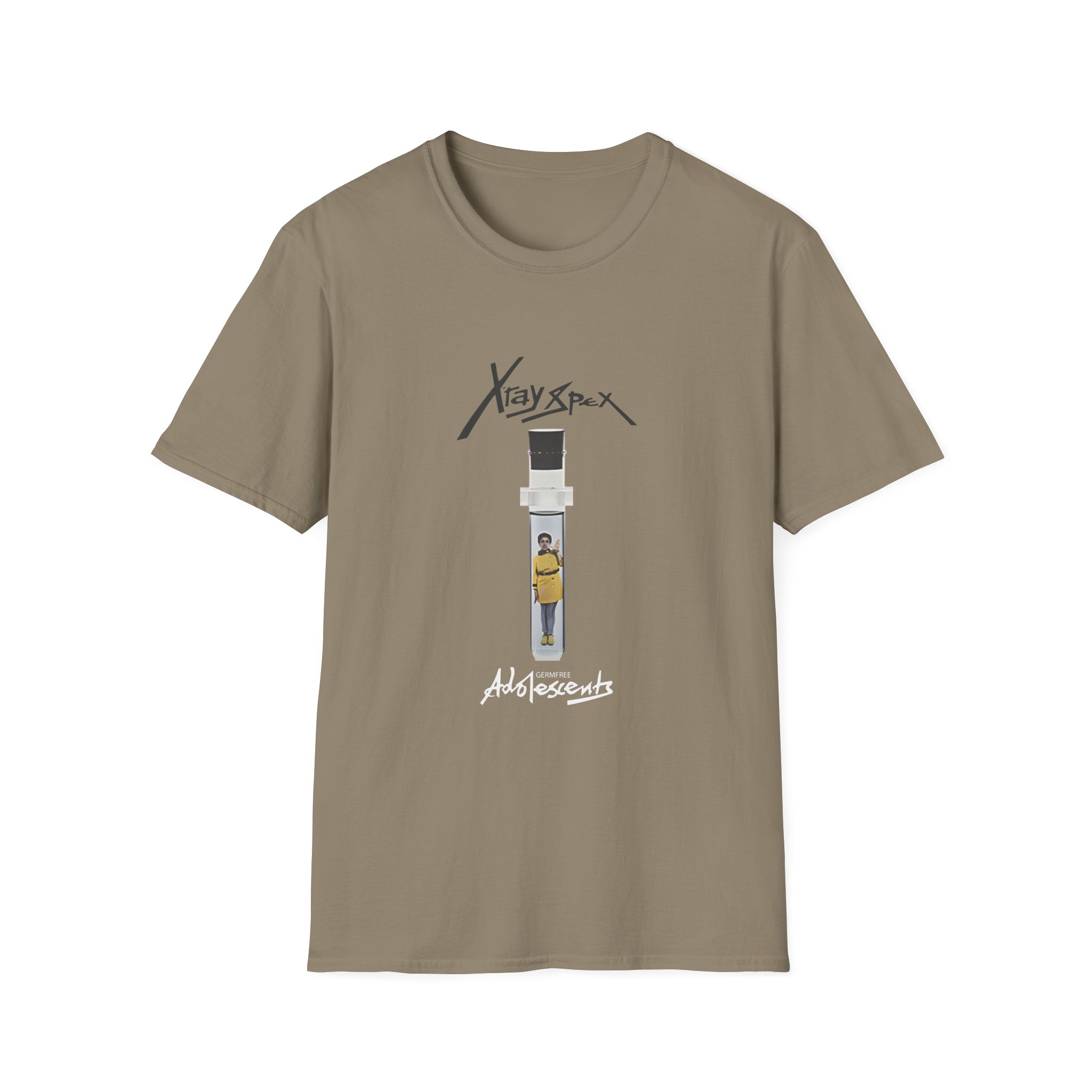 X-ray Spex Germ Free Single Tube Unisex Softstyle T-Shirt - Image 11