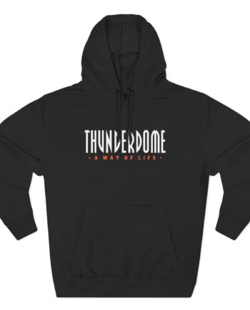 Thunderdome Way of Life Three-Panel Fleece Hoodie