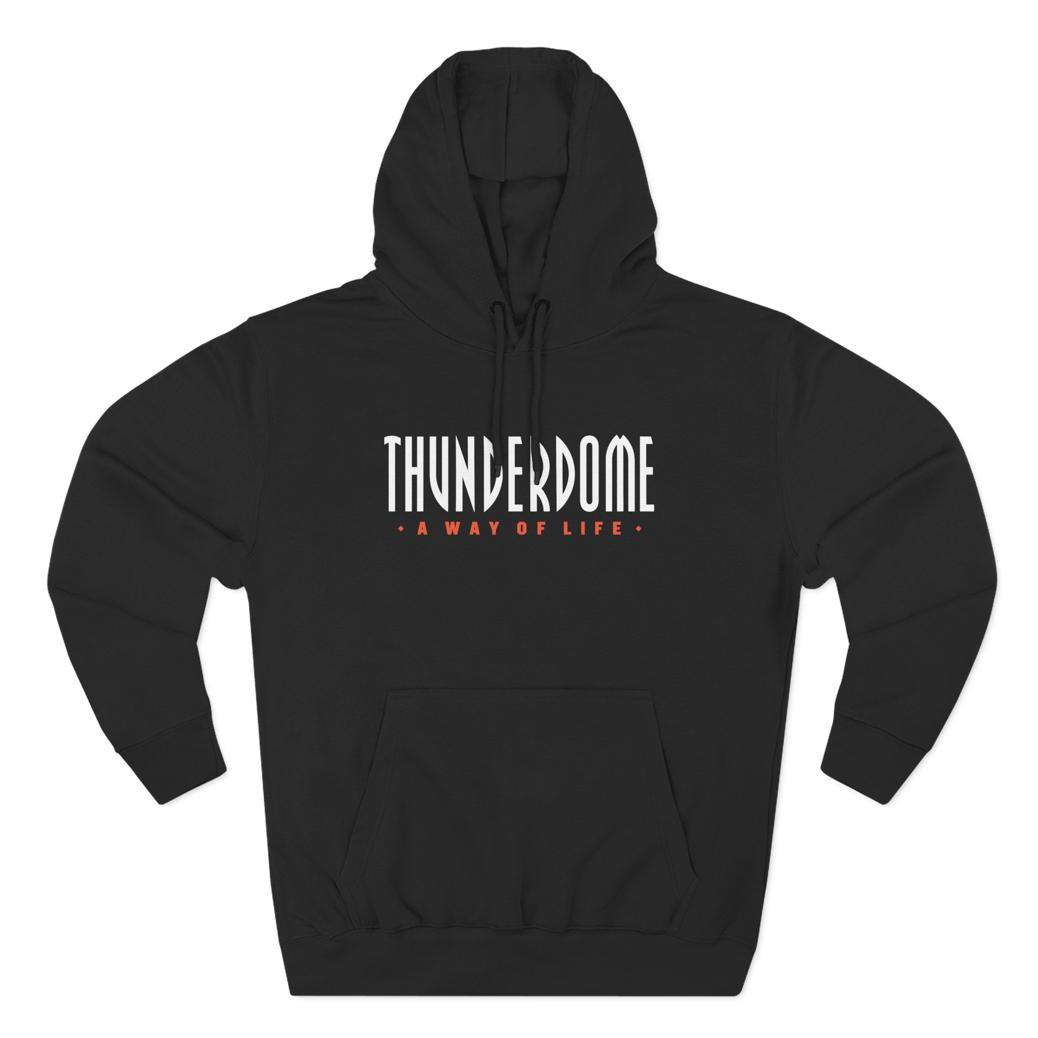 Thunderdome Way of Life Three-Panel Fleece Hoodie