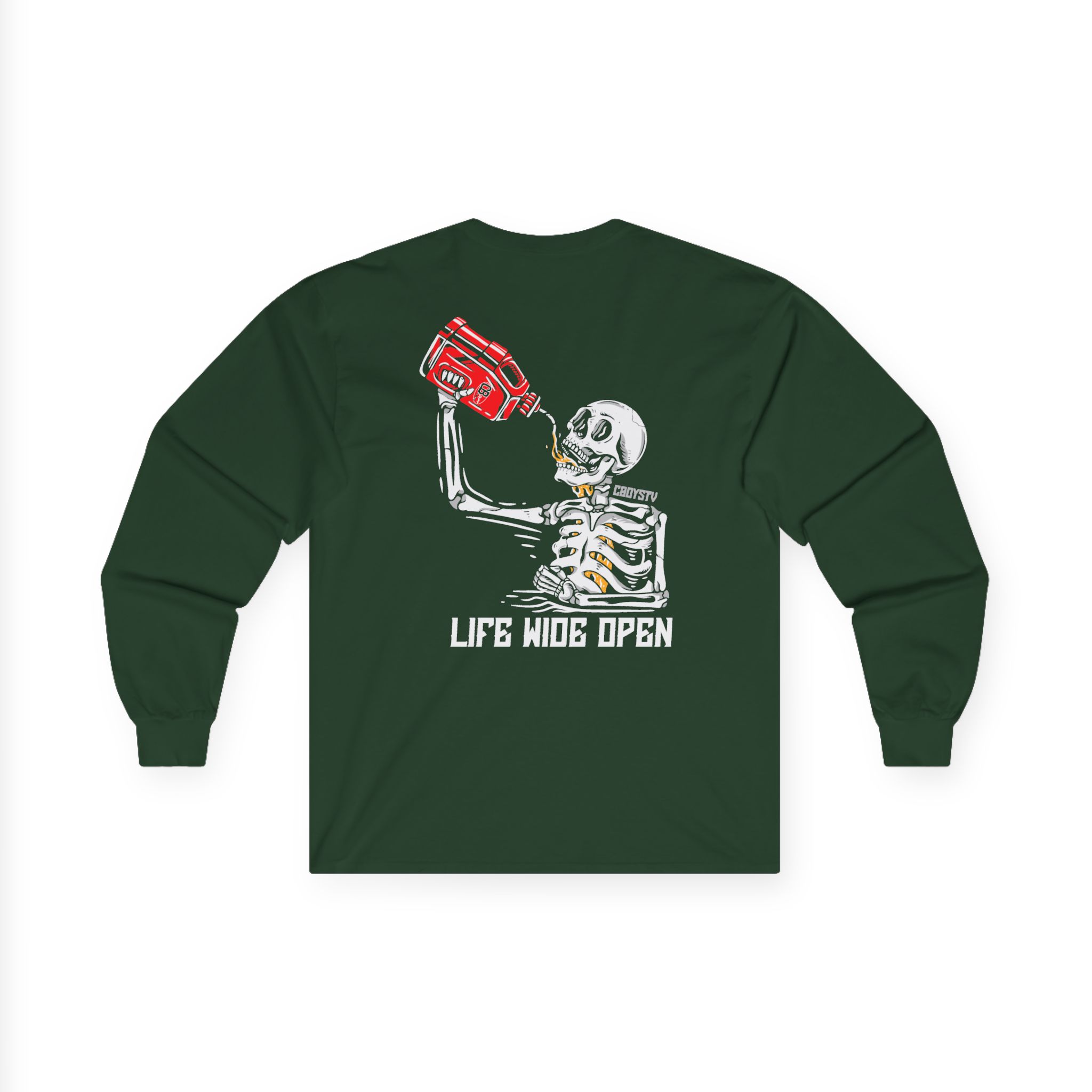 Cboystv Soul Fuel Unisex Ultra Cotton Long Sleeve Tee - Image 8
