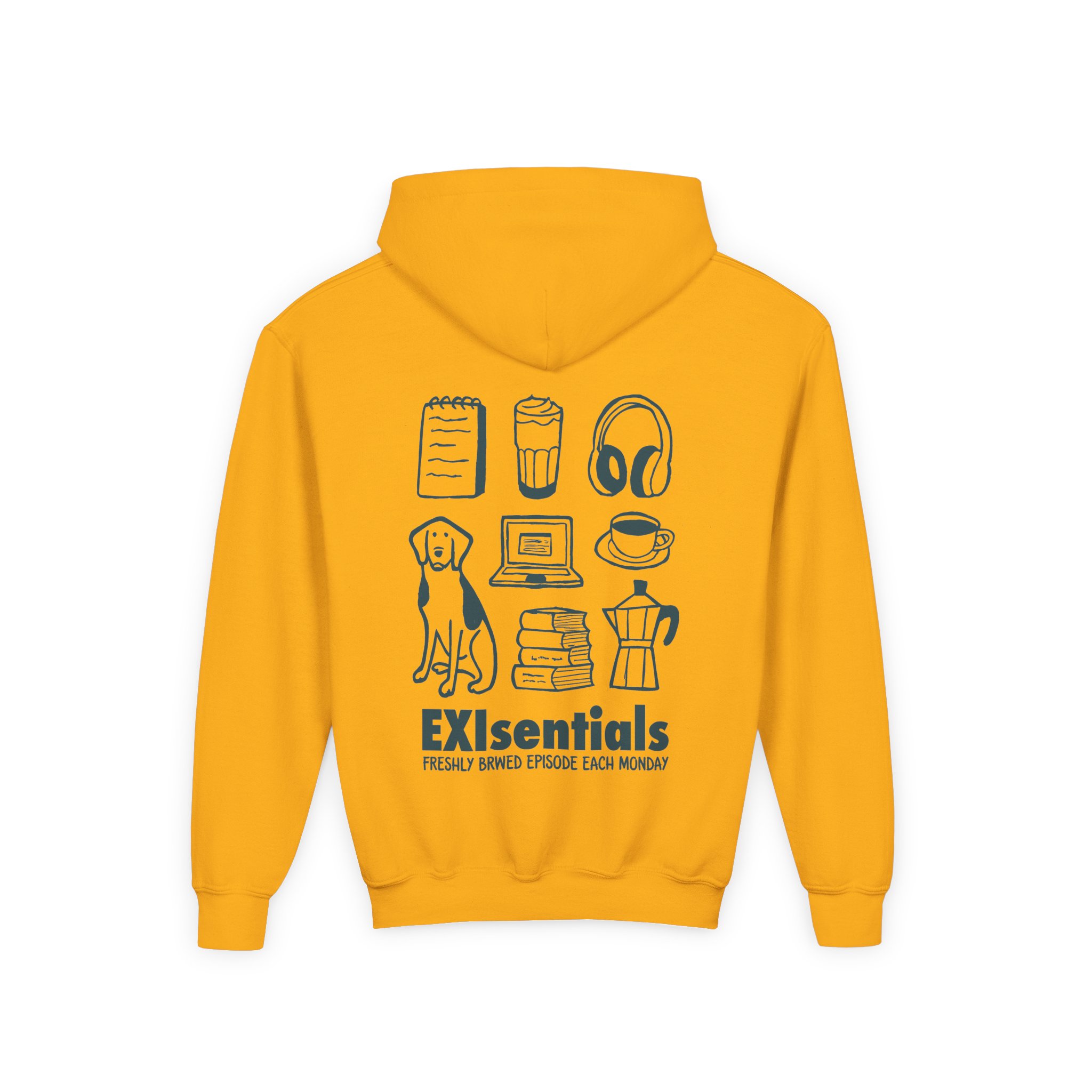 Youth Mord Auf Ex Exisentials Heavy Blend Hooded Sweatshirt - Image 6