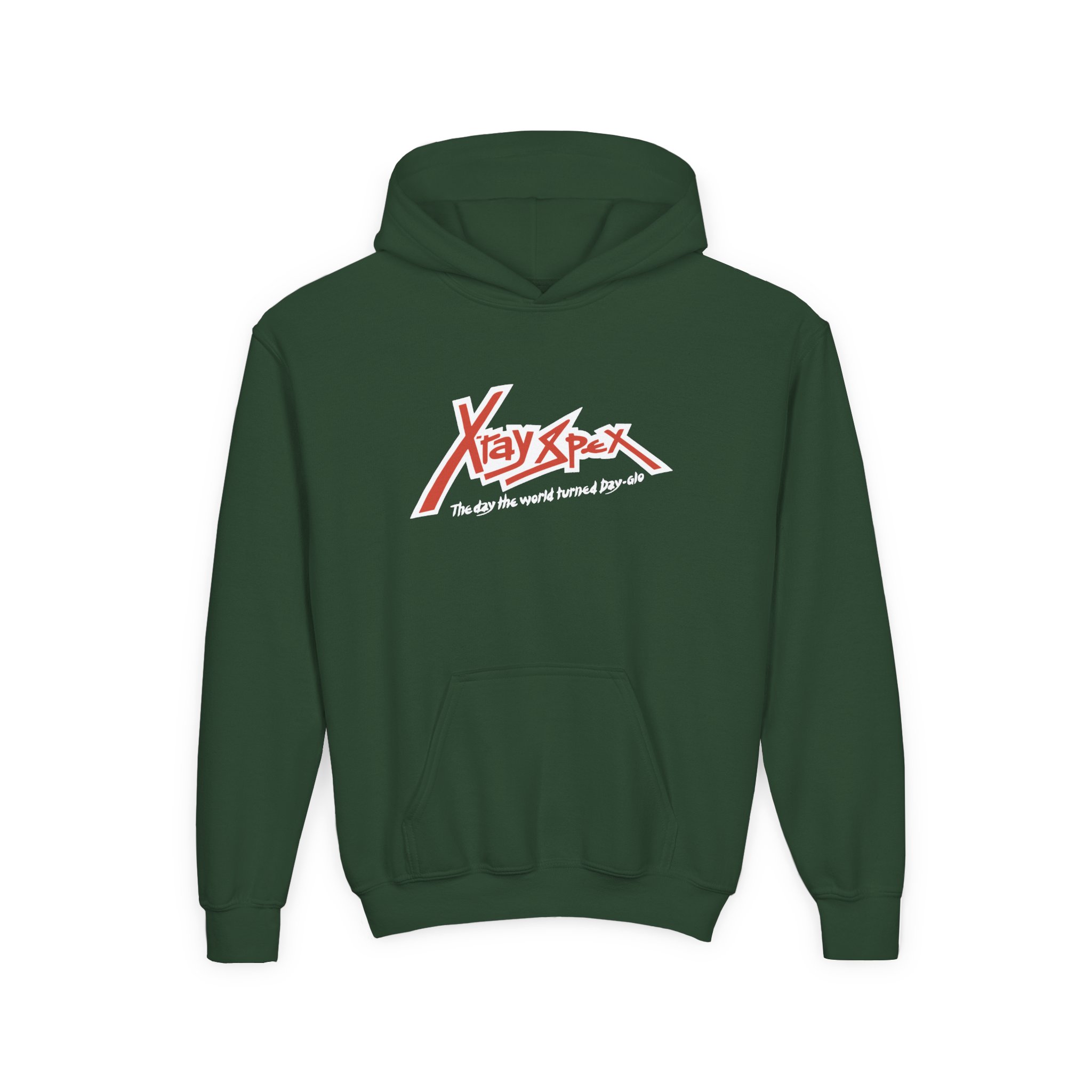 X-ray Spex Logo Youth Heavy Blend Hooded Sweatshirt - Image 5