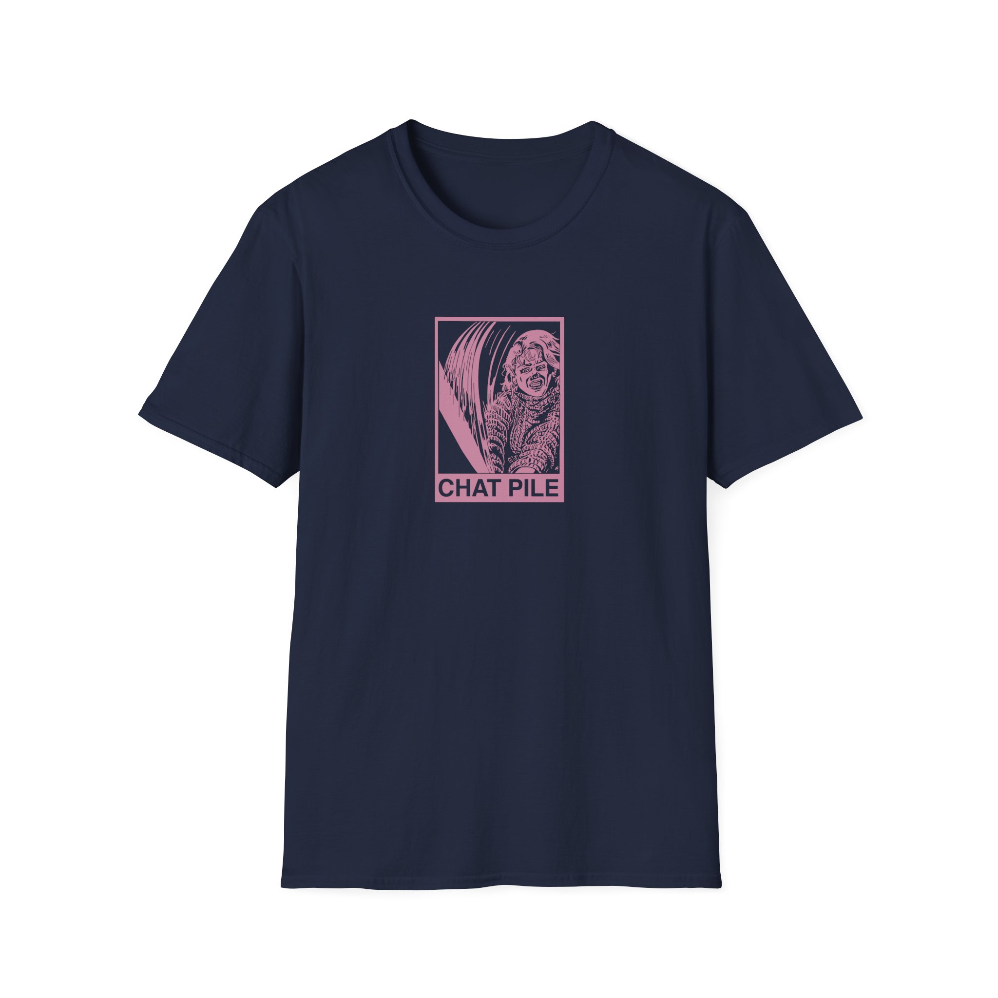 Chat Pile Pamela Unisex Softstyle T-Shirt - Image 7