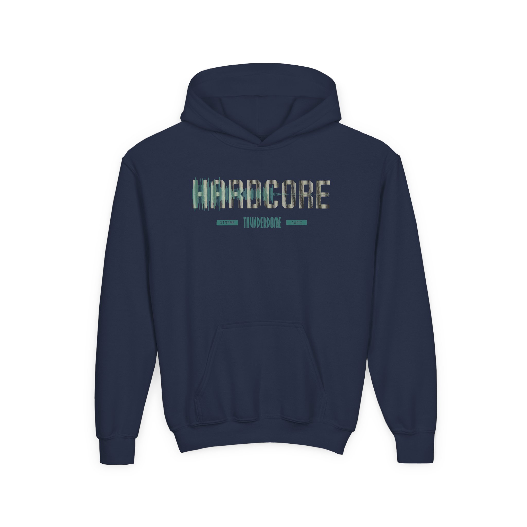 Thunderdome Hardcore Youth Heavy Blend Hooded Sweatshirt - Image 3