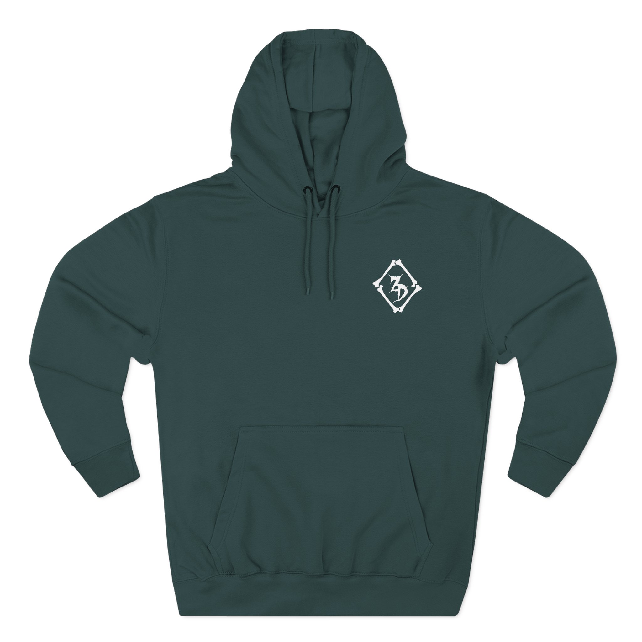 Deadbeats Zeds Dead Three-Panel Fleece Hoodie - Image 7