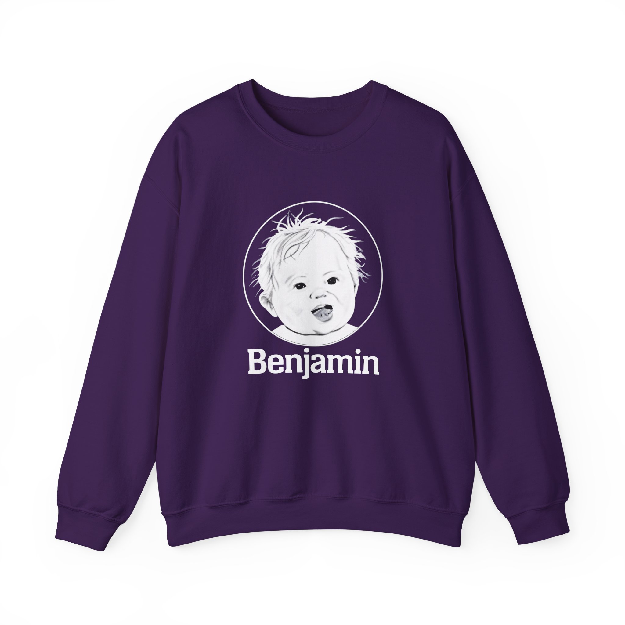 Garrett Watts Baby Benjamin Unisex Heavy Blend™ Crewneck Sweatshirt - Image 21