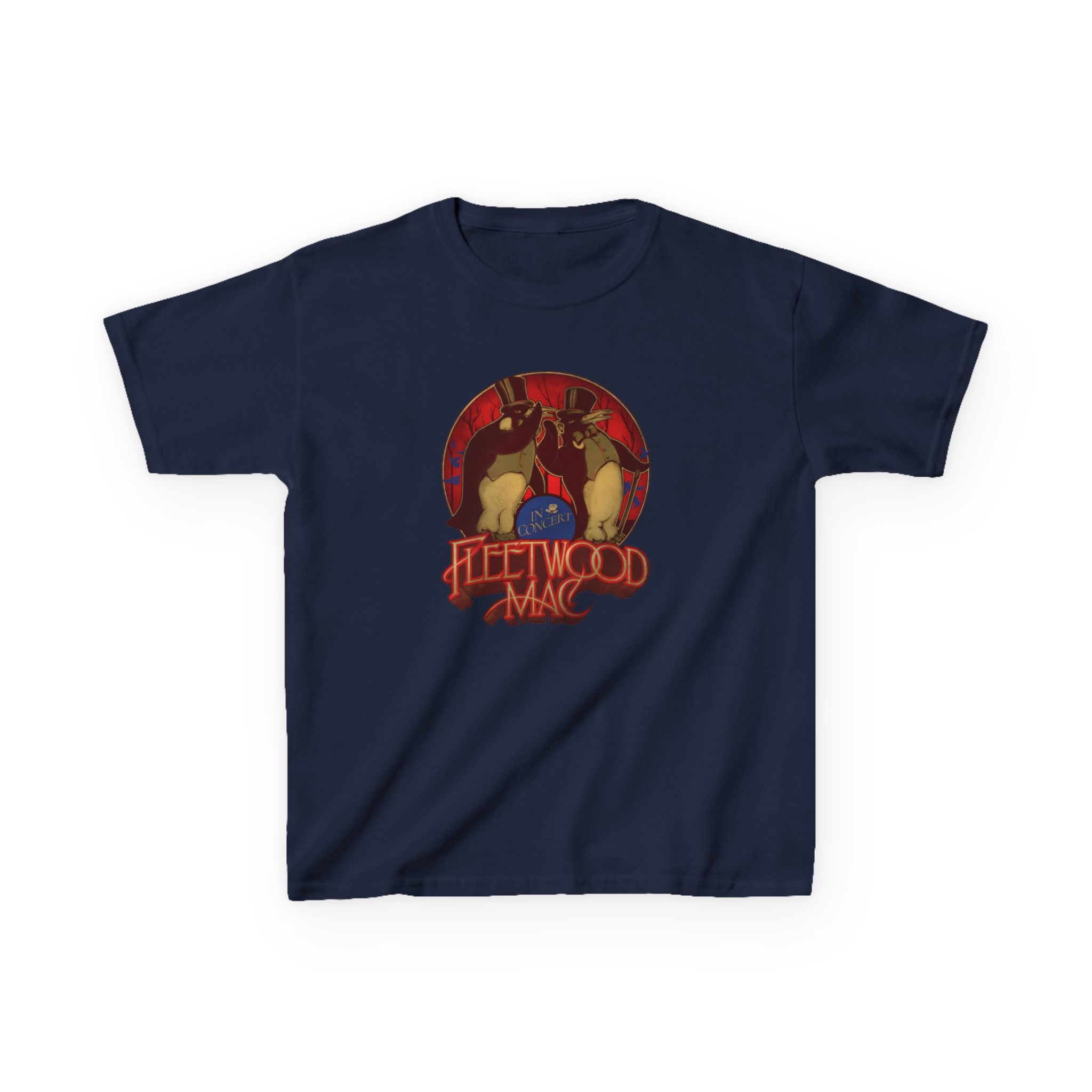 Fleetwood Mac Penguin Kids Heavy Cotton™ Tee - Image 7