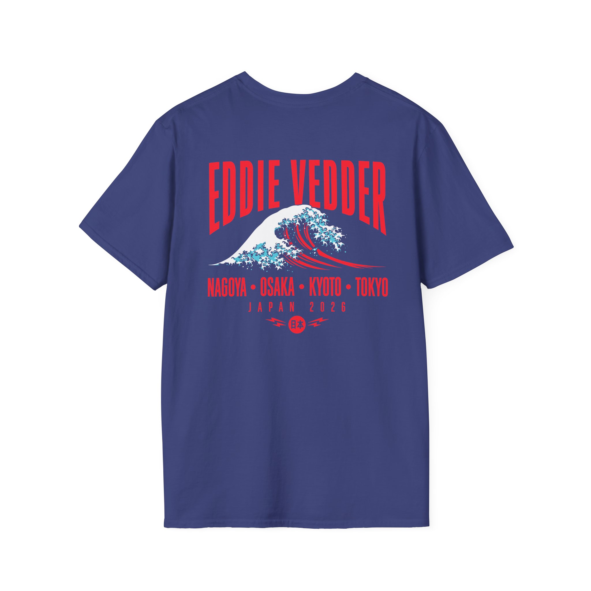 Eddie Vedder 2026 tour Unisex Softstyle T-Shirt - Image 8