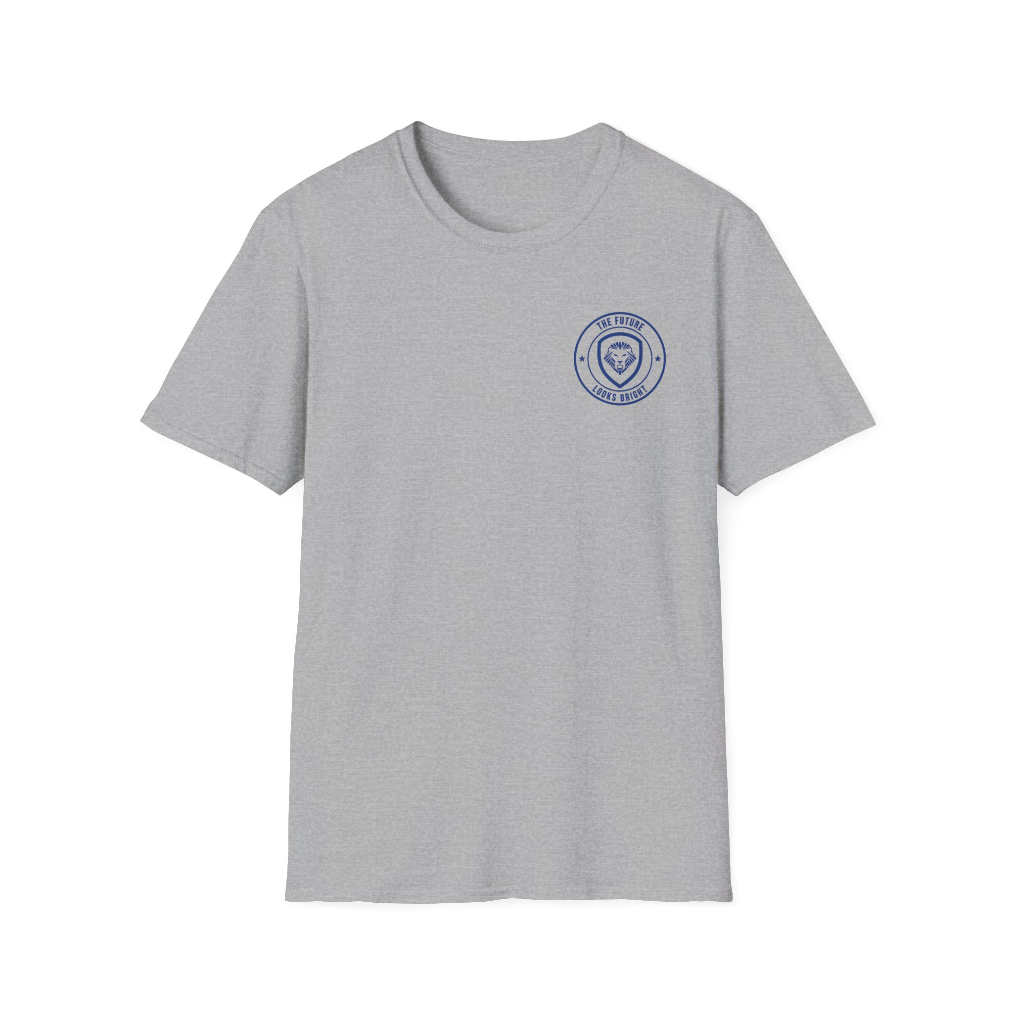 Valuetainment Men's USA Distress Flag Unisex Softstyle T-Shirt - Image 5