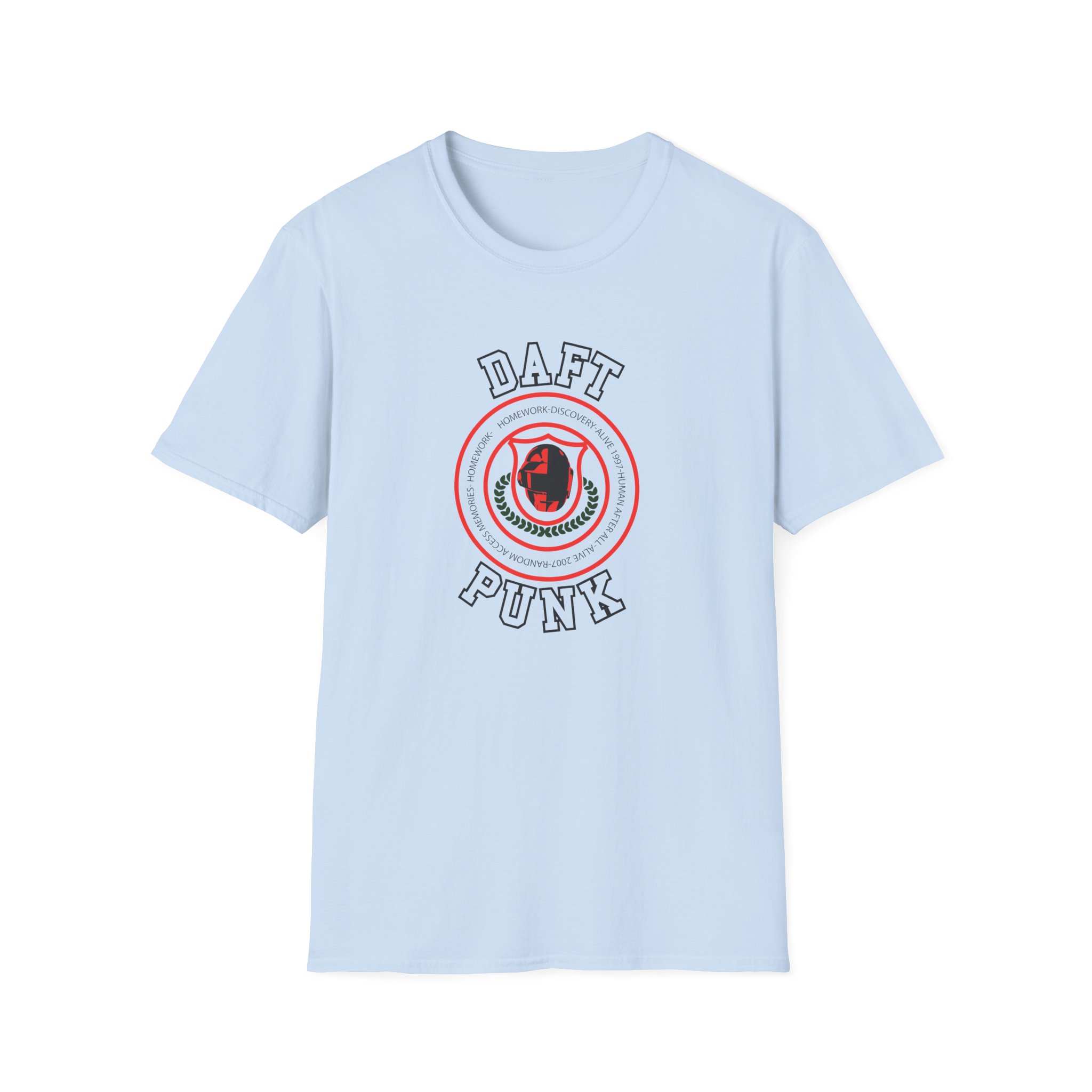 Daft Punk Unisex Softstyle T-Shirt - Image 15