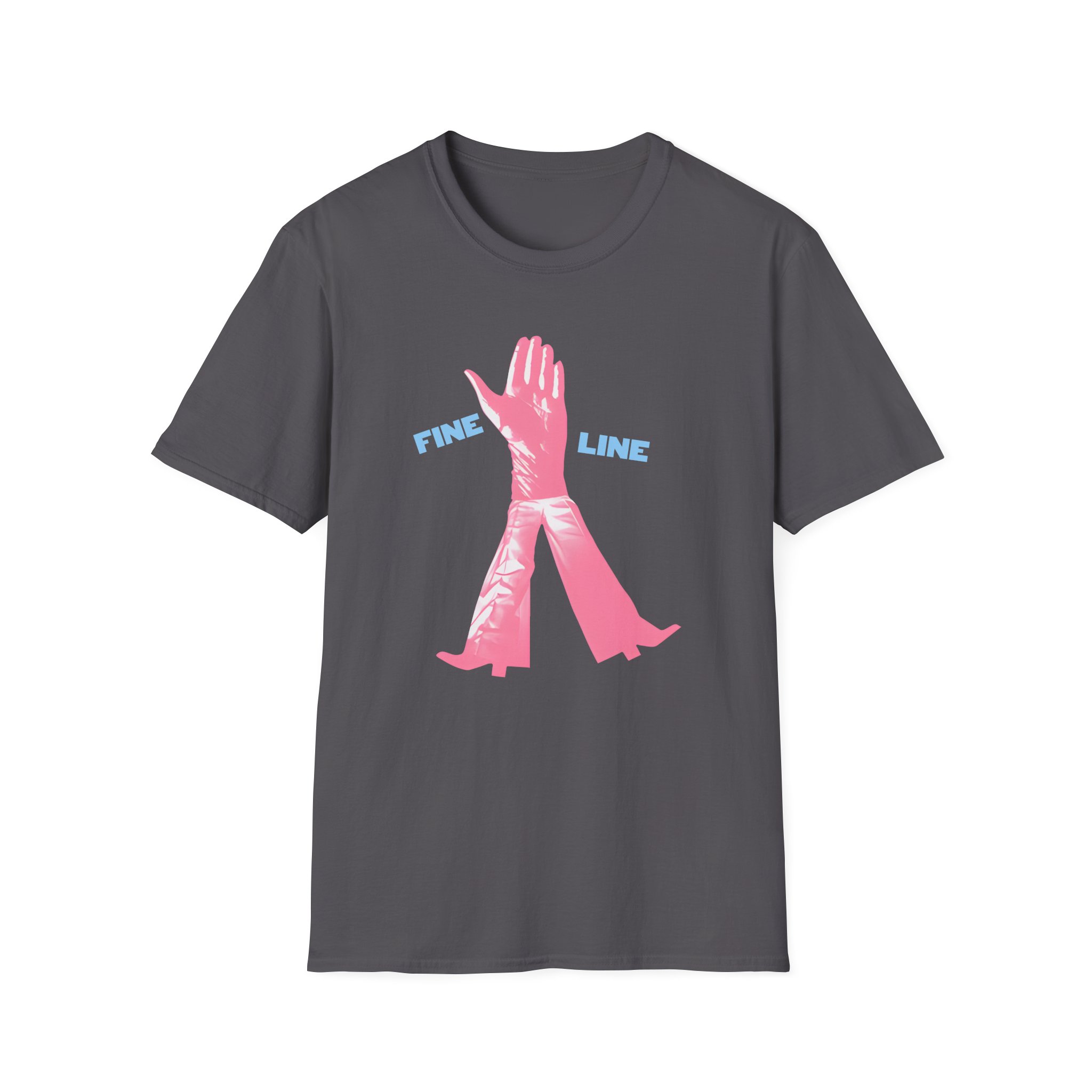 Love on Tour Fine Line Unisex Softstyle T-Shirt - Image 11