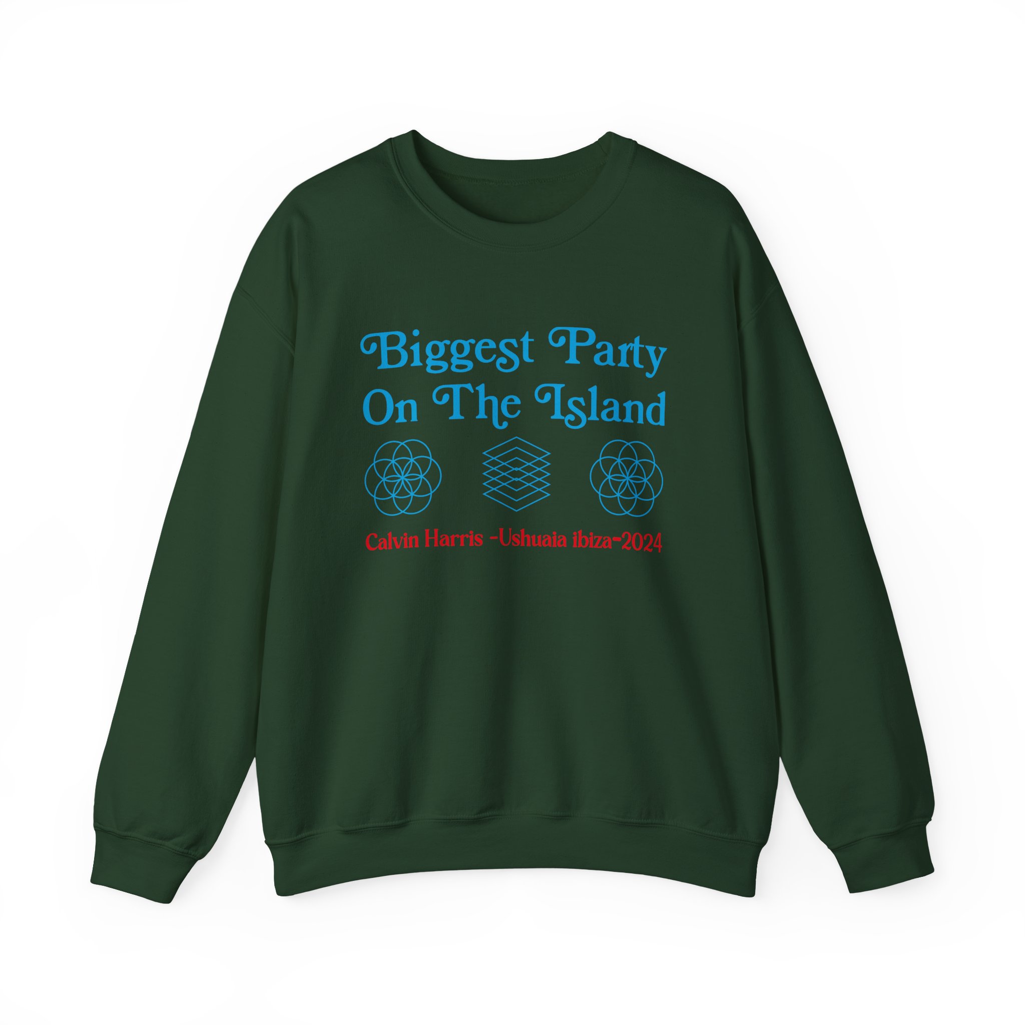 Calvin Harris Ushuaia Higher Level Unisex Heavy Blend™ Crewneck Sweatshirt - Image 15
