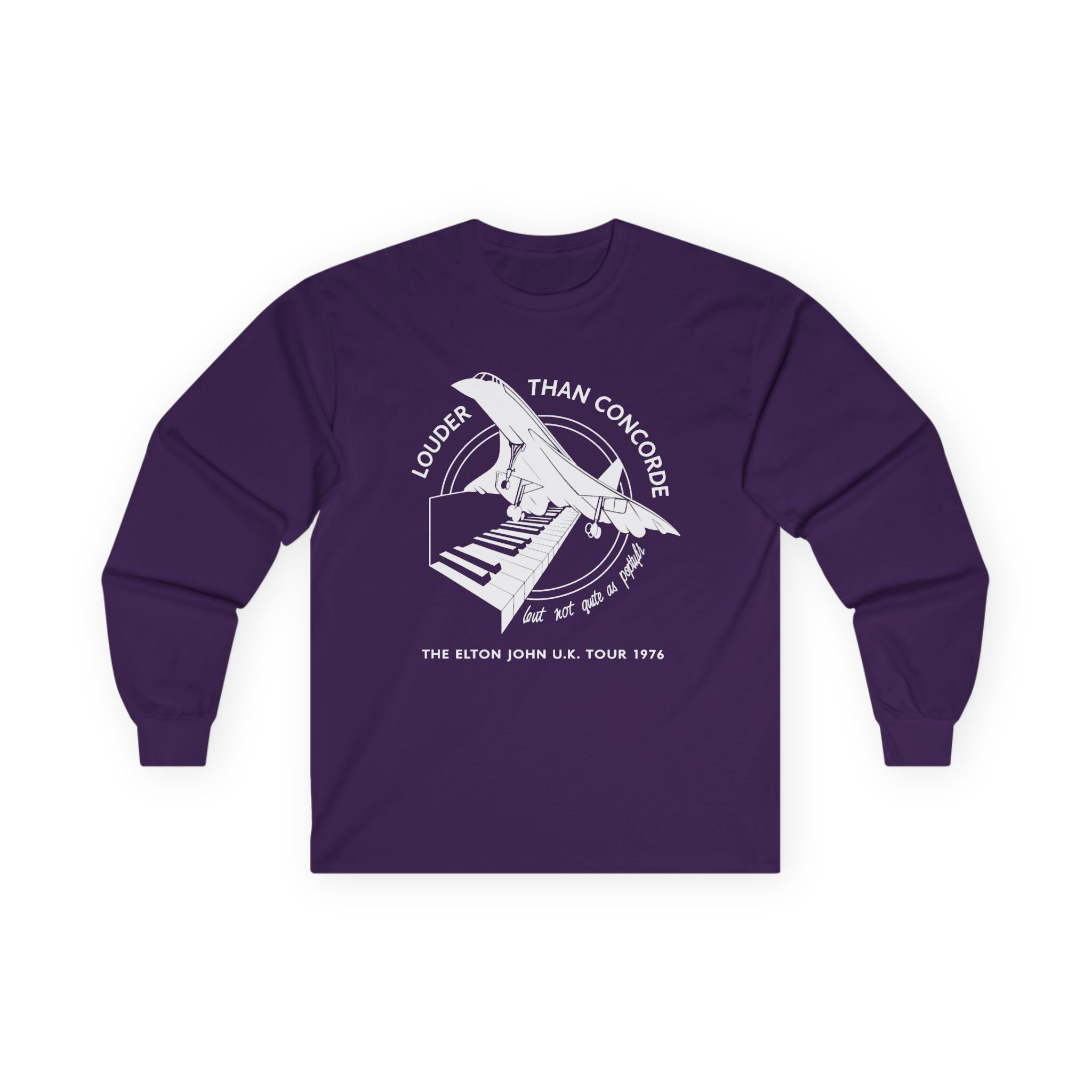 Ej Farewell Vintage Louder Than Concorde Unisex Ultra Cotton Long Sleeve Tee - Image 17