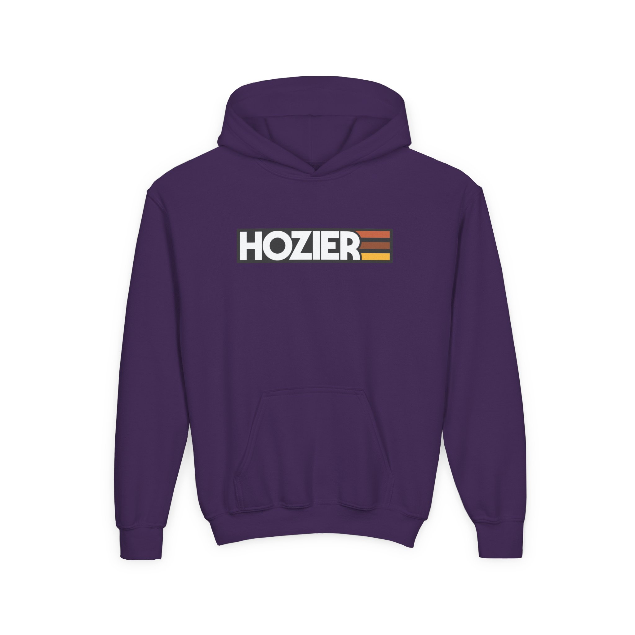 Hozier Icon Logo Youth Heavy Blend Hooded Sweatshirt - Image 13