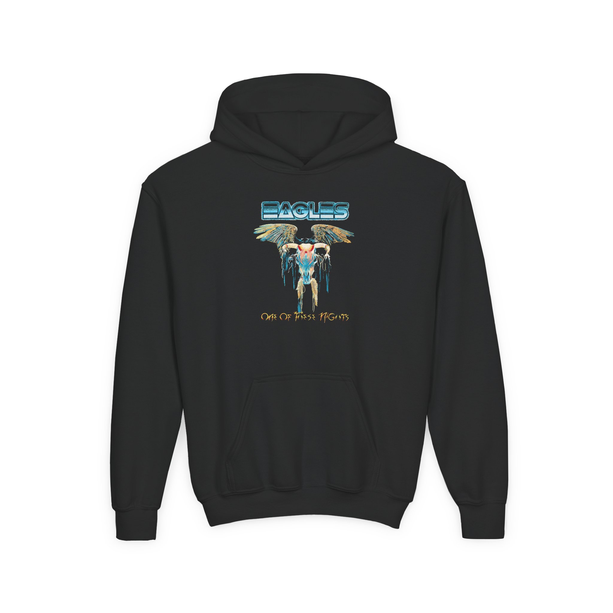 Youth The Eagles One of These Nights Heavy Blend Hooded Sweatshirt