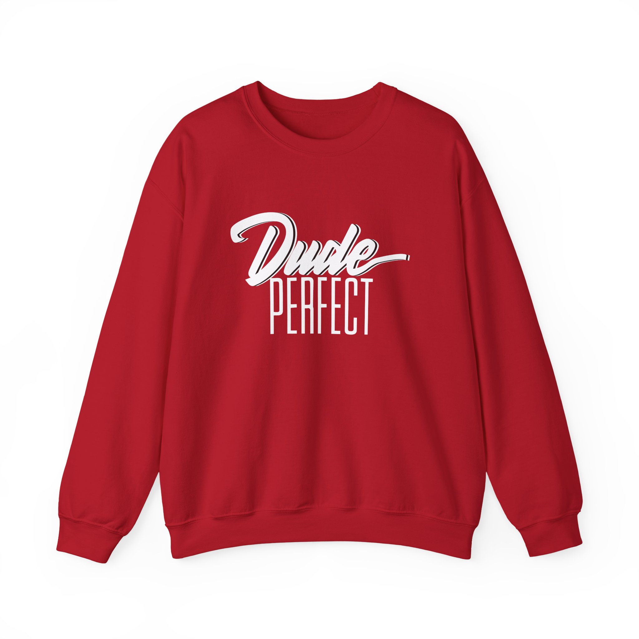 Dude Perfect Dude Script Unisex Heavy Blend™ Crewneck Sweatshirt - Image 27