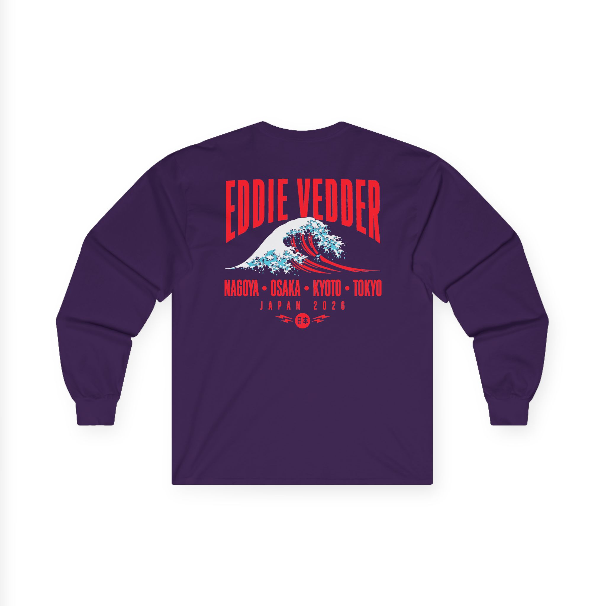 Eddie Vedder 2026 tour Unisex Ultra Cotton Long Sleeve Tee - Image 10