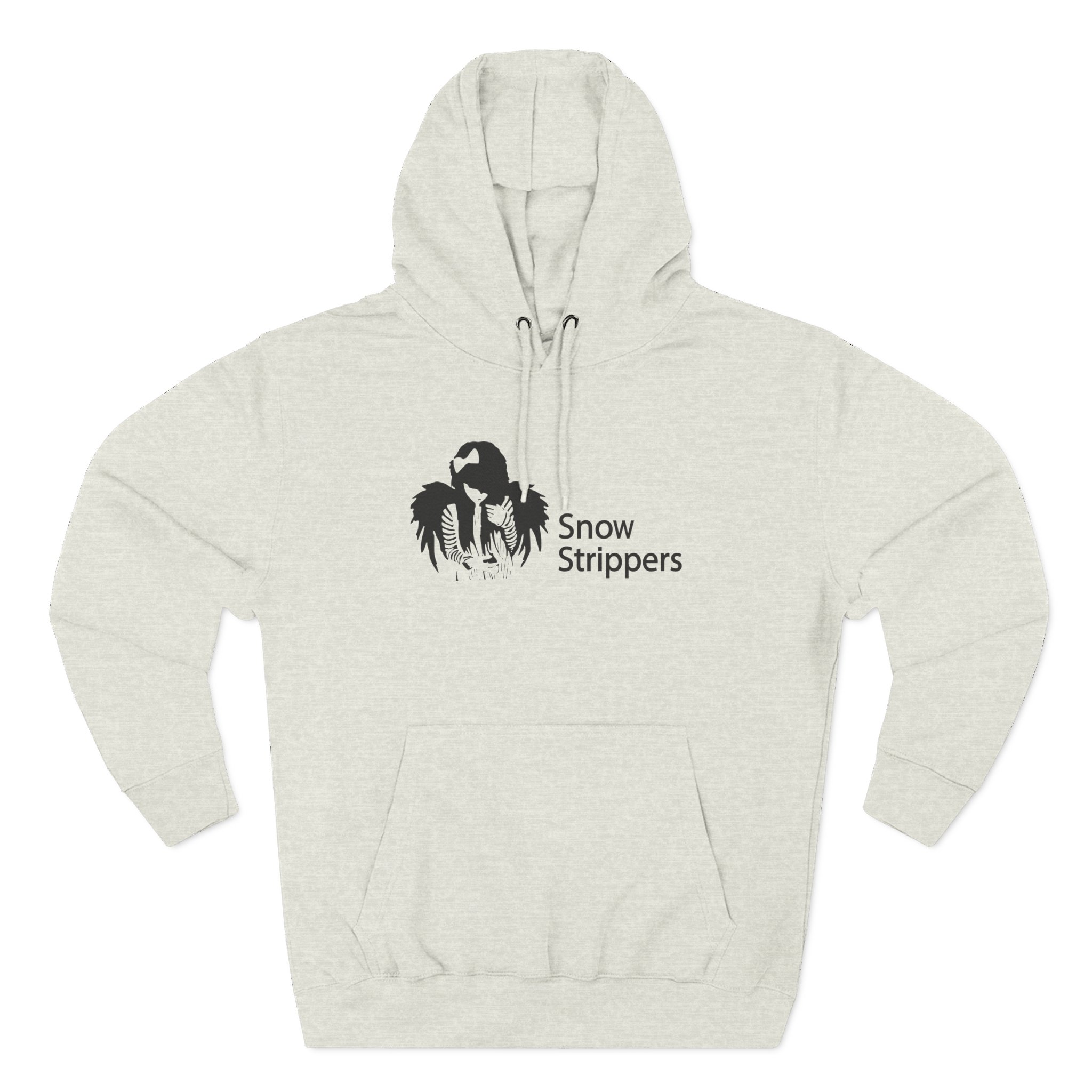 Snow StrippersThree-Panel Fleece Hoodie - Image 9
