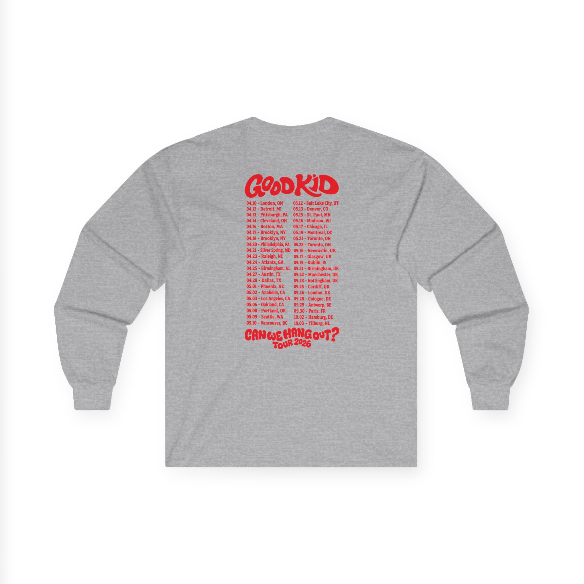 Good Kid Can We Hang Out Unisex Ultra Cotton Long Sleeve Tee - Image 6