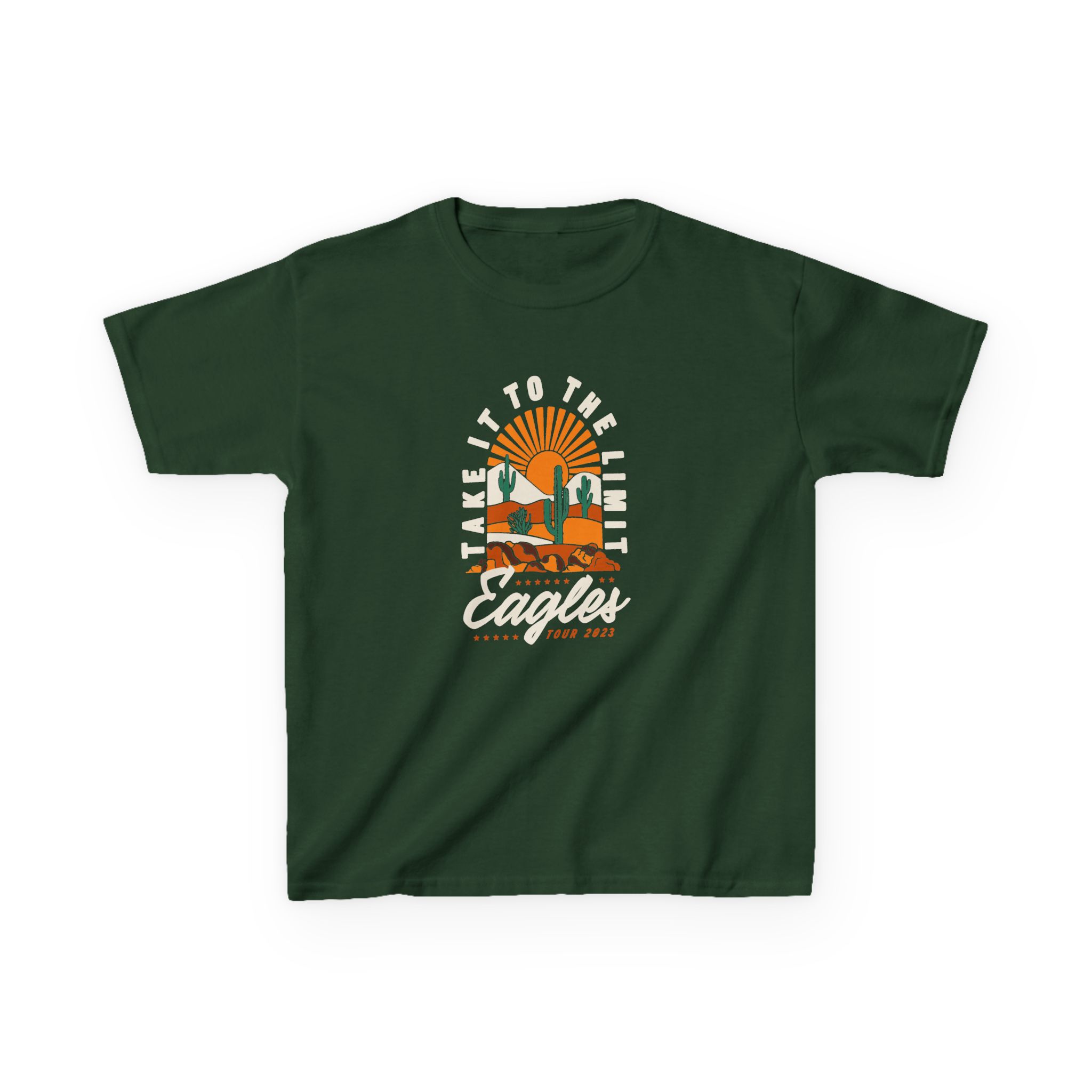 Kids The Eagles Take It to the Limit Heavy Cotton™ Tee - Image 3