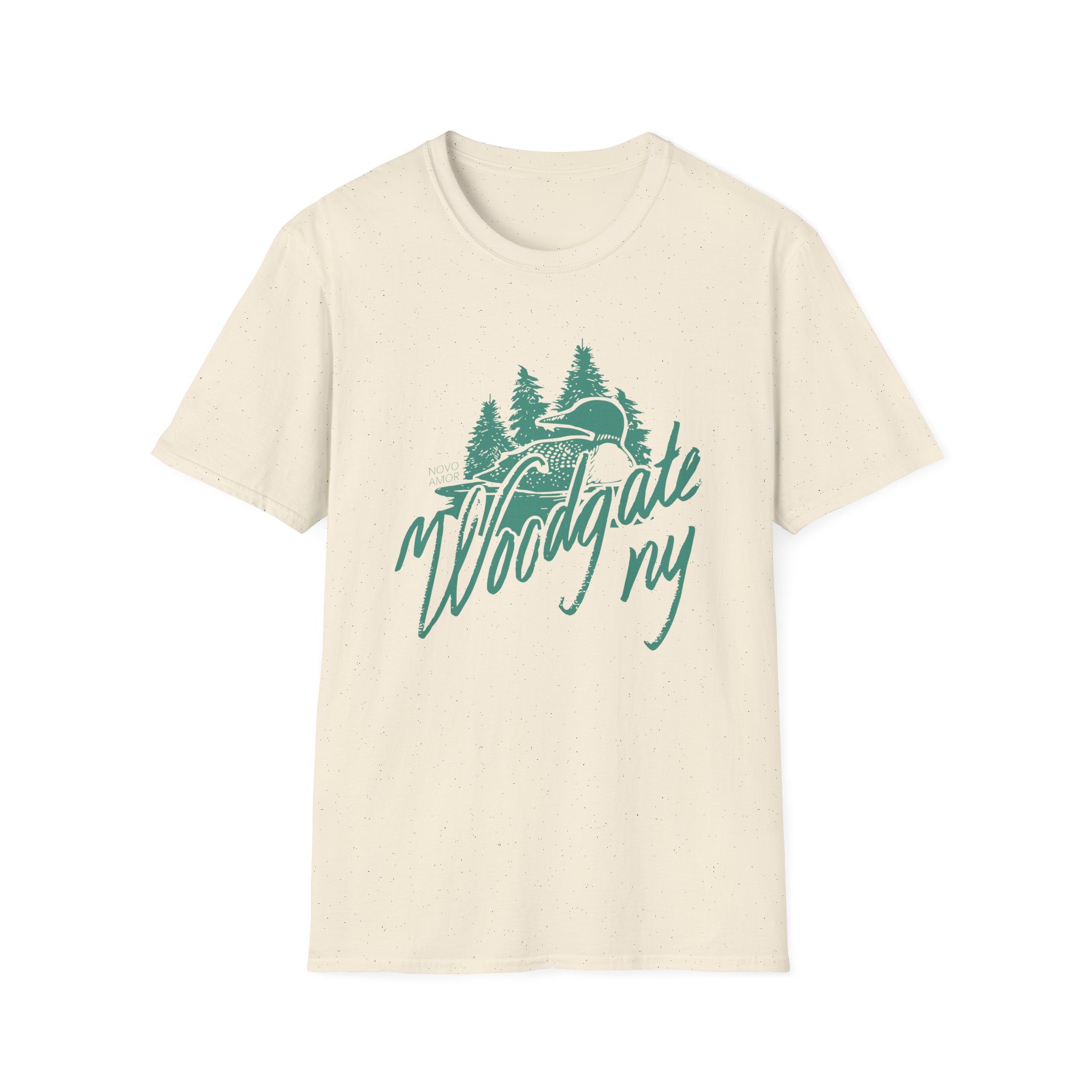 Novo Amor Woodgate Ny Unisex Softstyle T-Shirt - Image 5