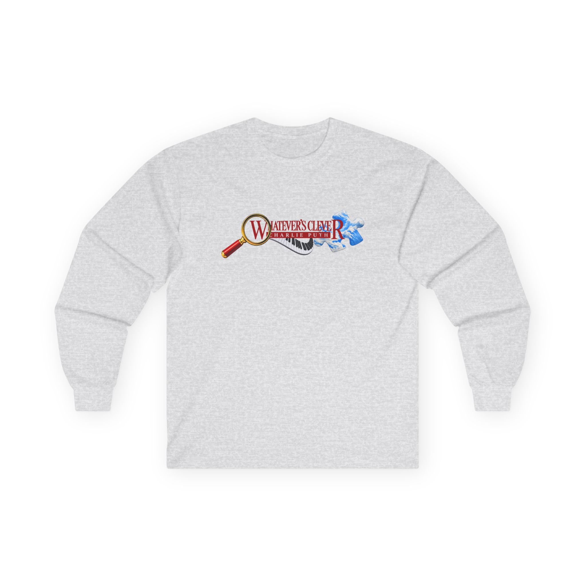 Charlie Puth Whatever's Clever! 2026 Unisex Ultra Cotton Long Sleeve Tee - Image 3