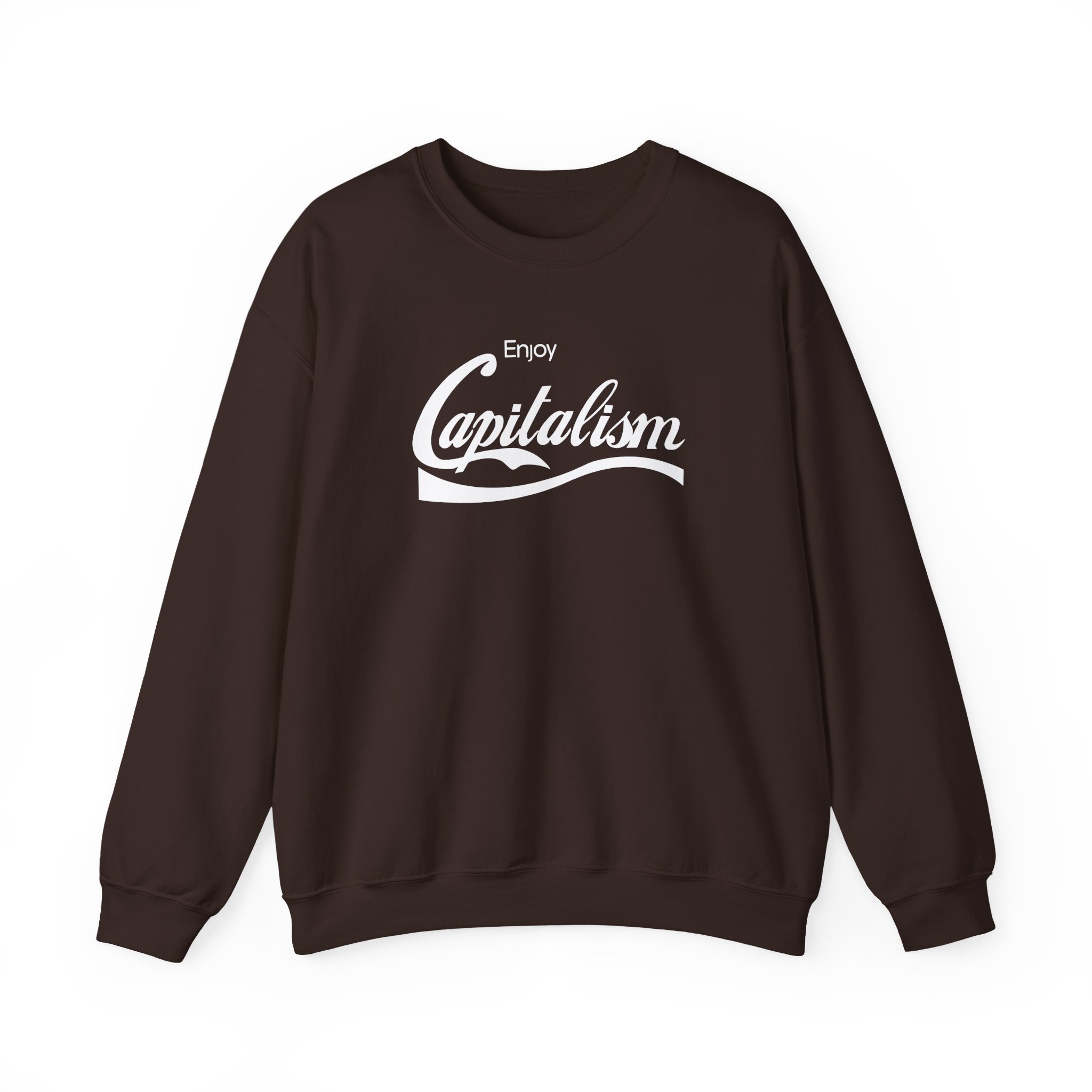 Valuetainment Enjoy Capitalism Unisex Heavy Blend™ Crewneck Sweatshirt - Image 5