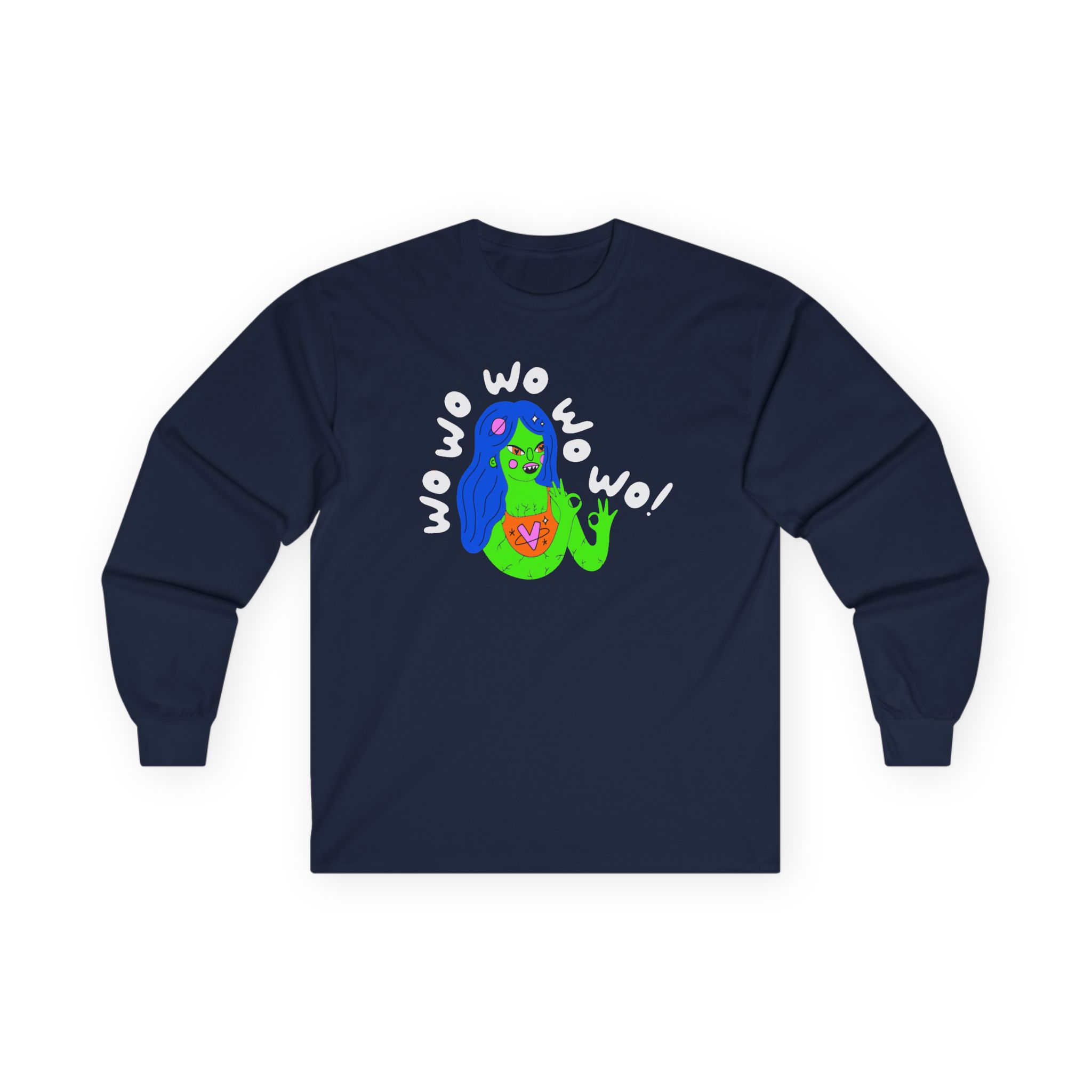 The Aquabats Martian Girl Unisex Ultra Cotton Long Sleeve Tee - Image 11