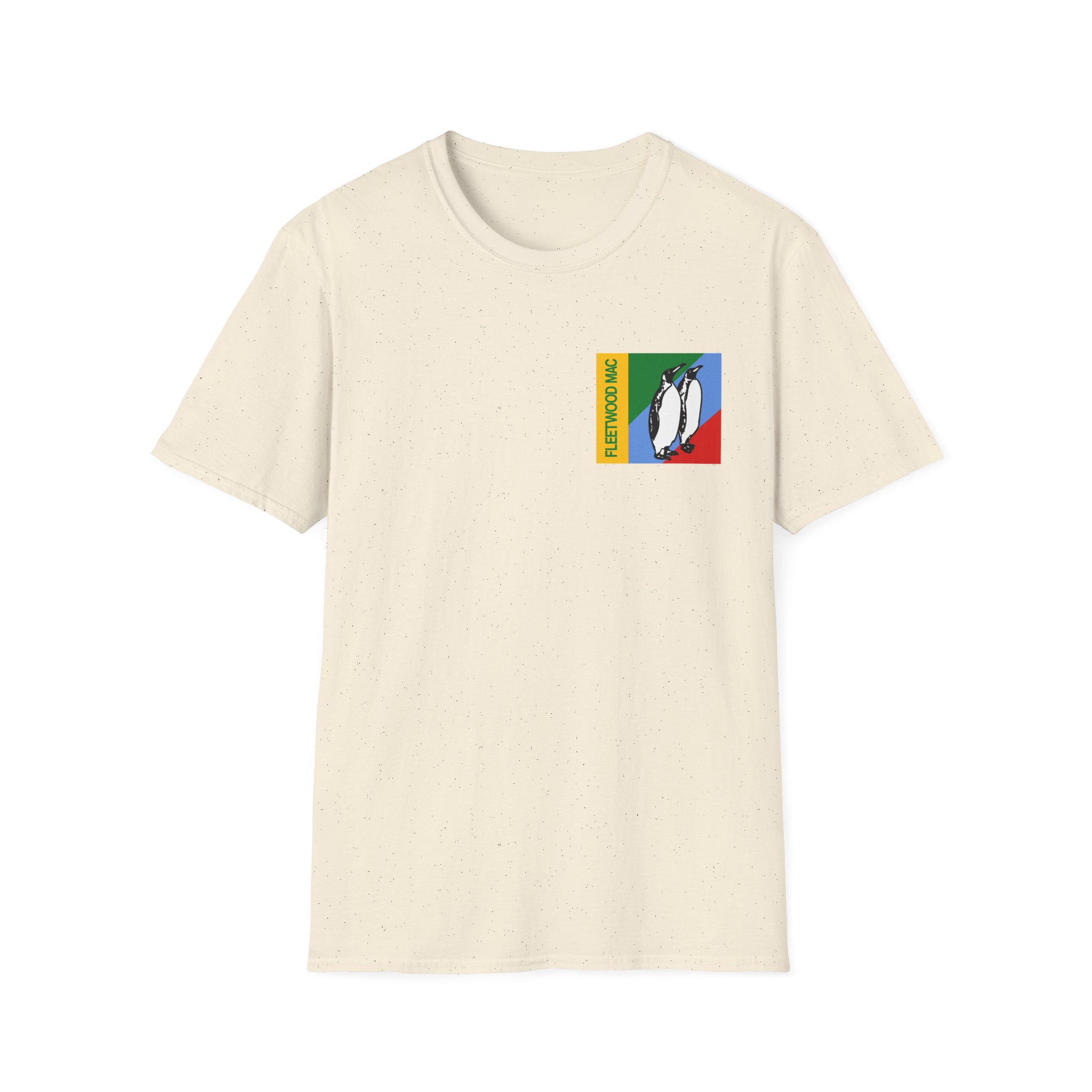 Fleetwood Mac Duo Penguin Collared Unisex Softstyle T-Shirt - Image 11