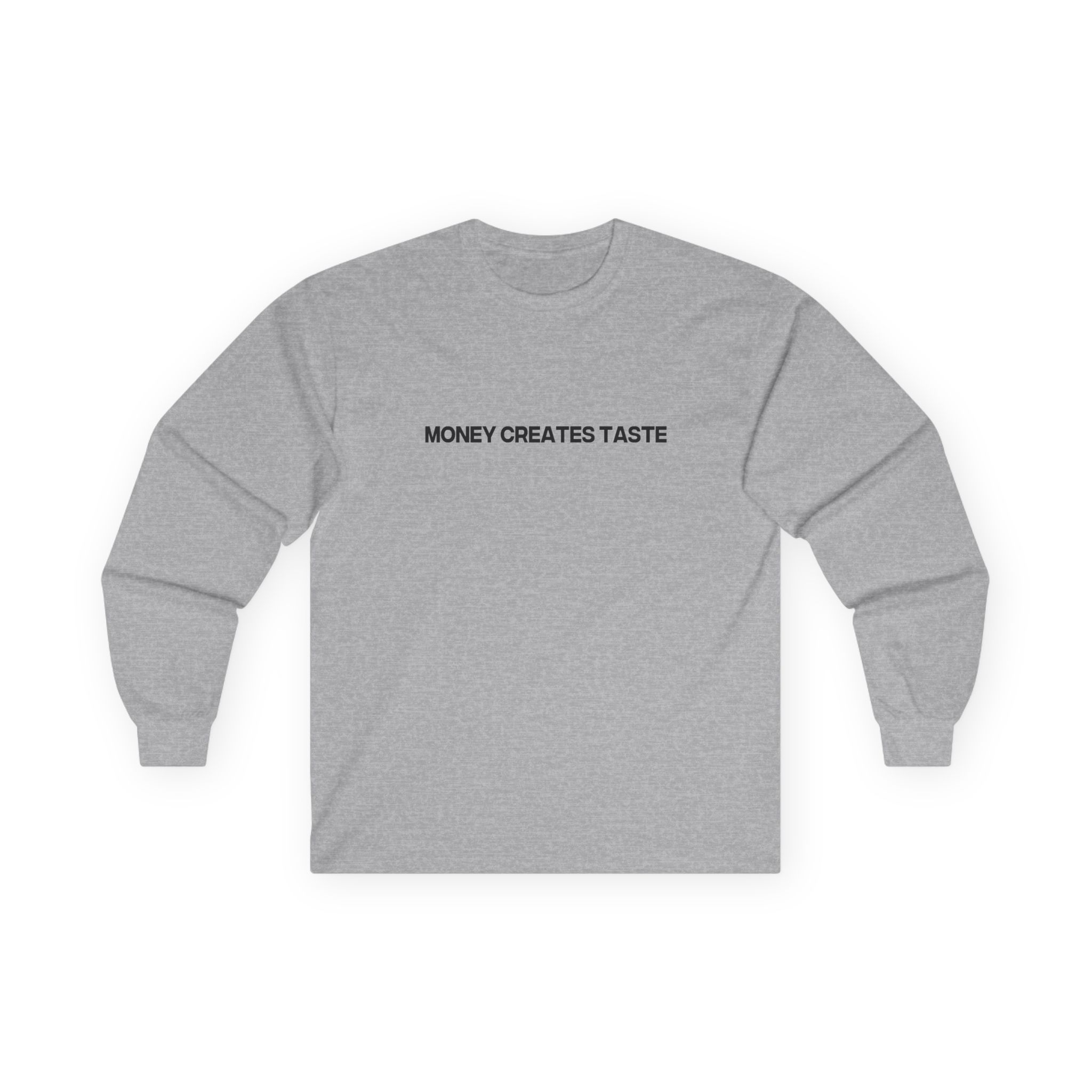 Jenny Holzer Money Creates Taste Unisex Ultra Cotton Long Sleeve Tee - Image 5