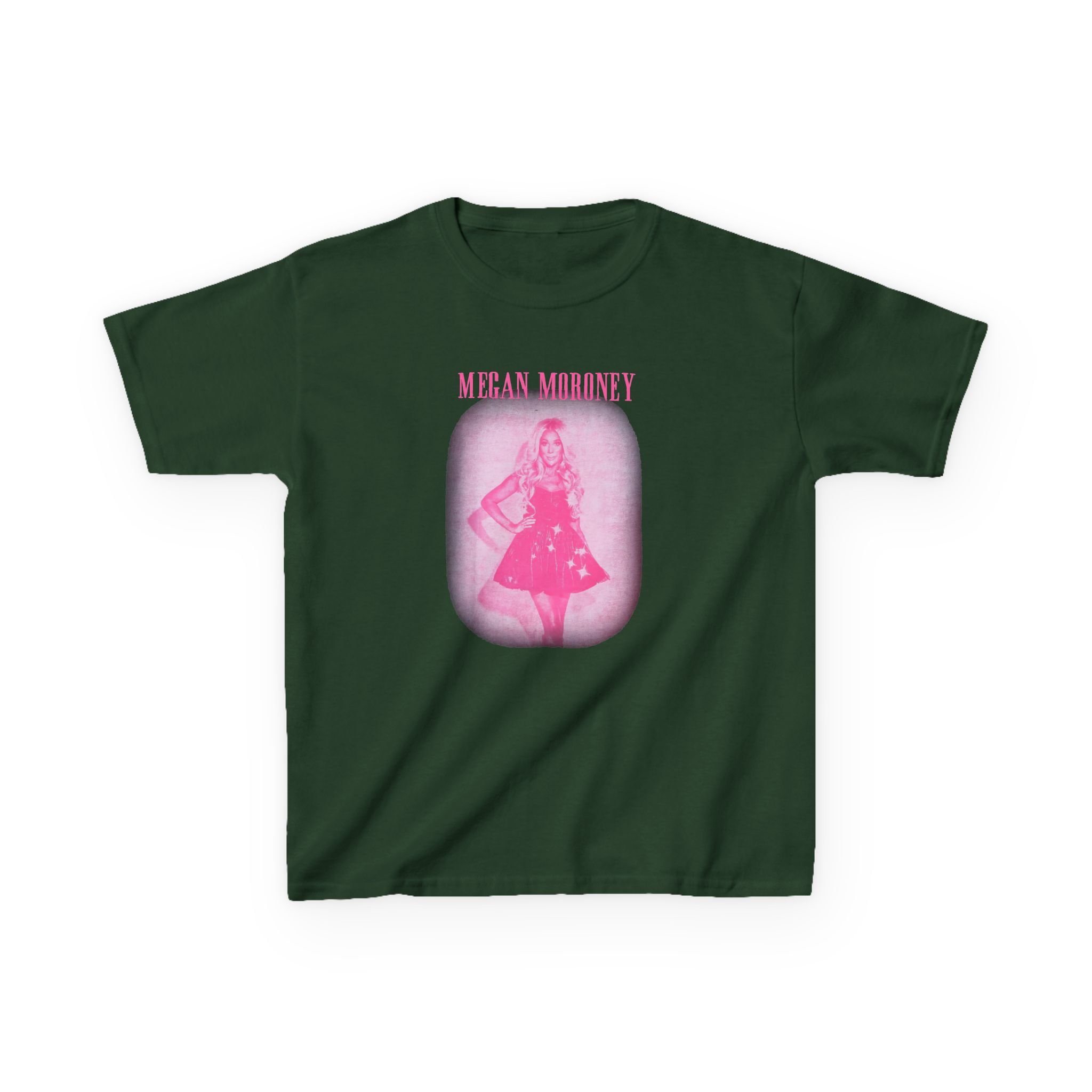 Megan Moroney Pink Photo Kids Heavy Cotton™ Tee - Image 3