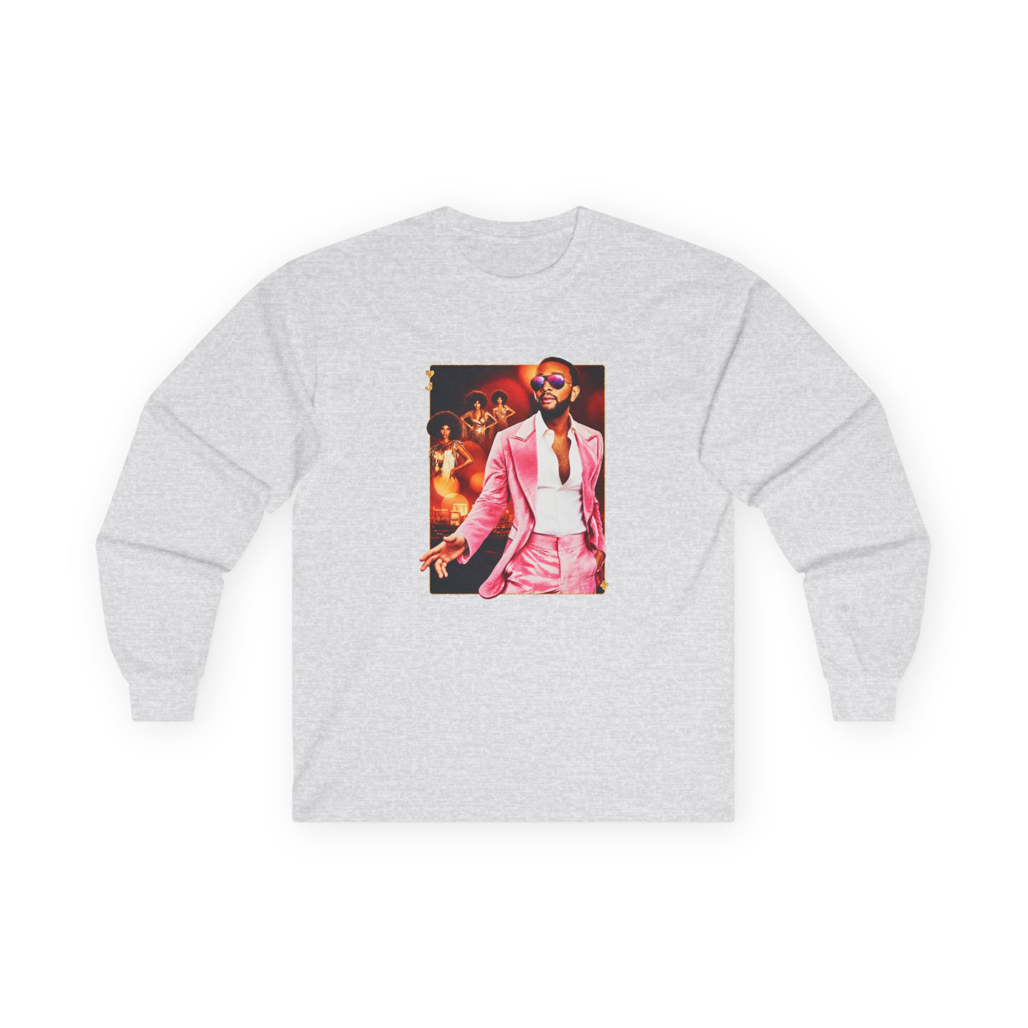 John Legend Love In Las Vegas Unisex Ultra Cotton Long Sleeve Tee - Image 3