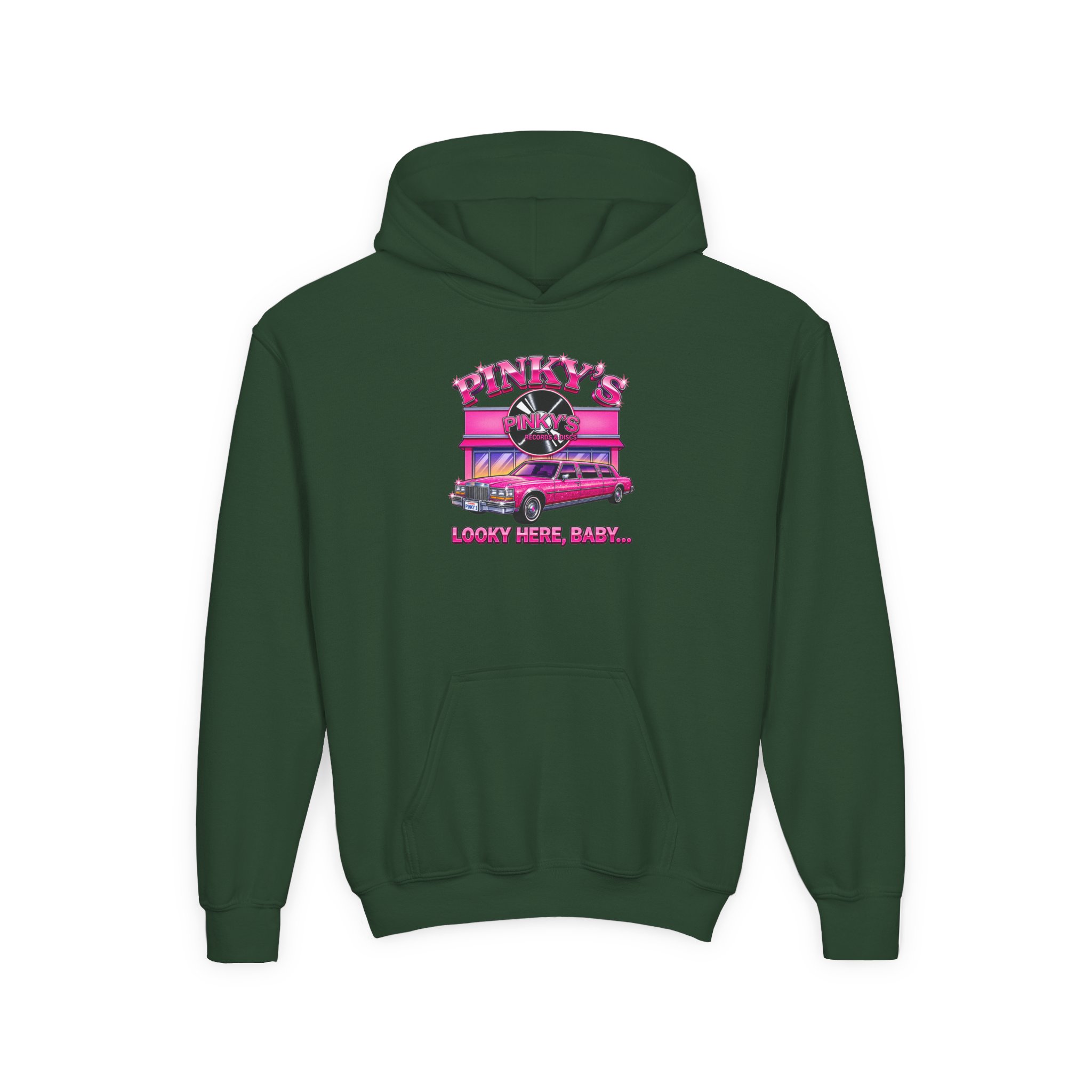 Ice Cube Pinky's Looky Here, Baby Youth Heavy Blend Hooded Sweatshirt - Image 3