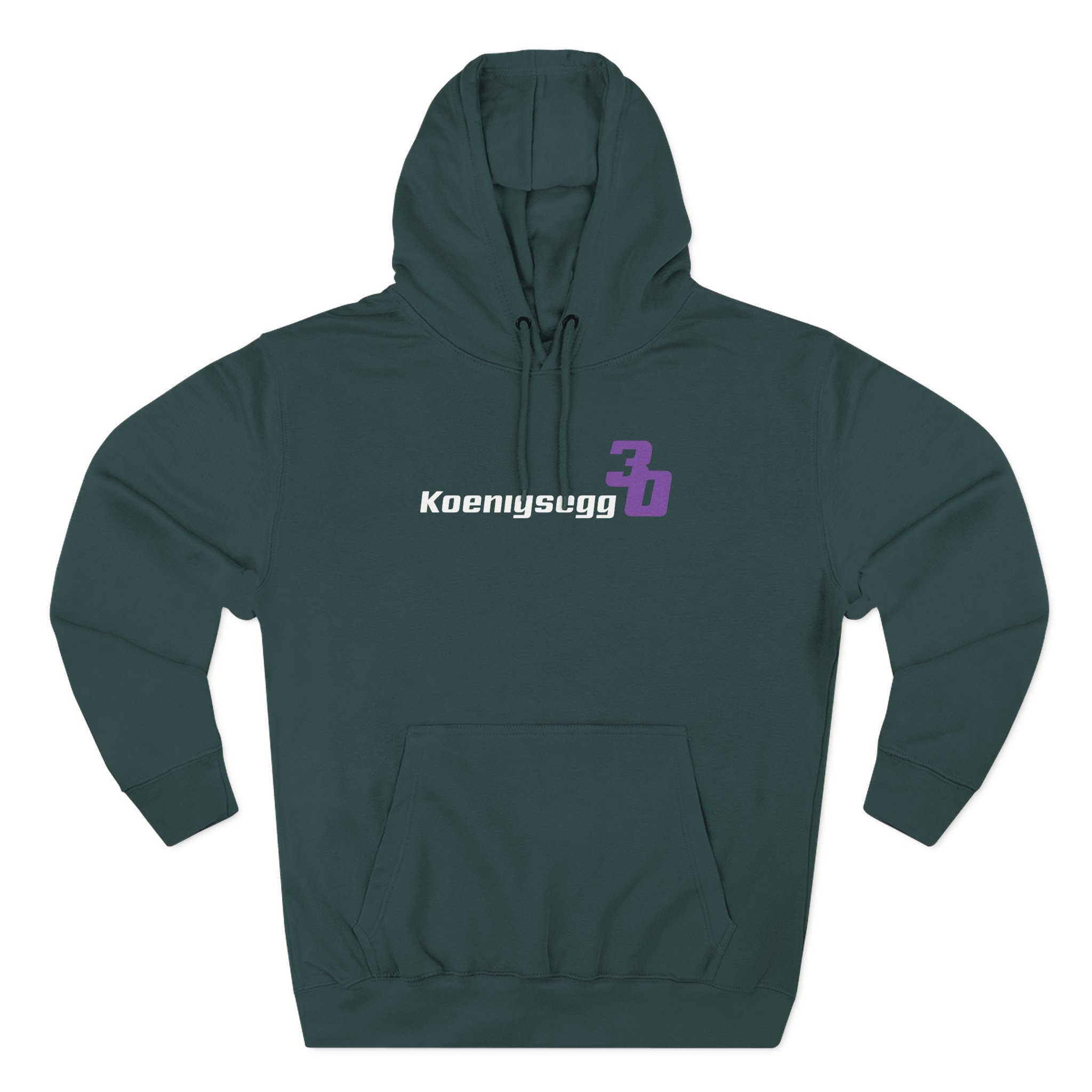 Koenigsegg 30 Years of Performance Three-Panel Fleece Hoodie - Image 5