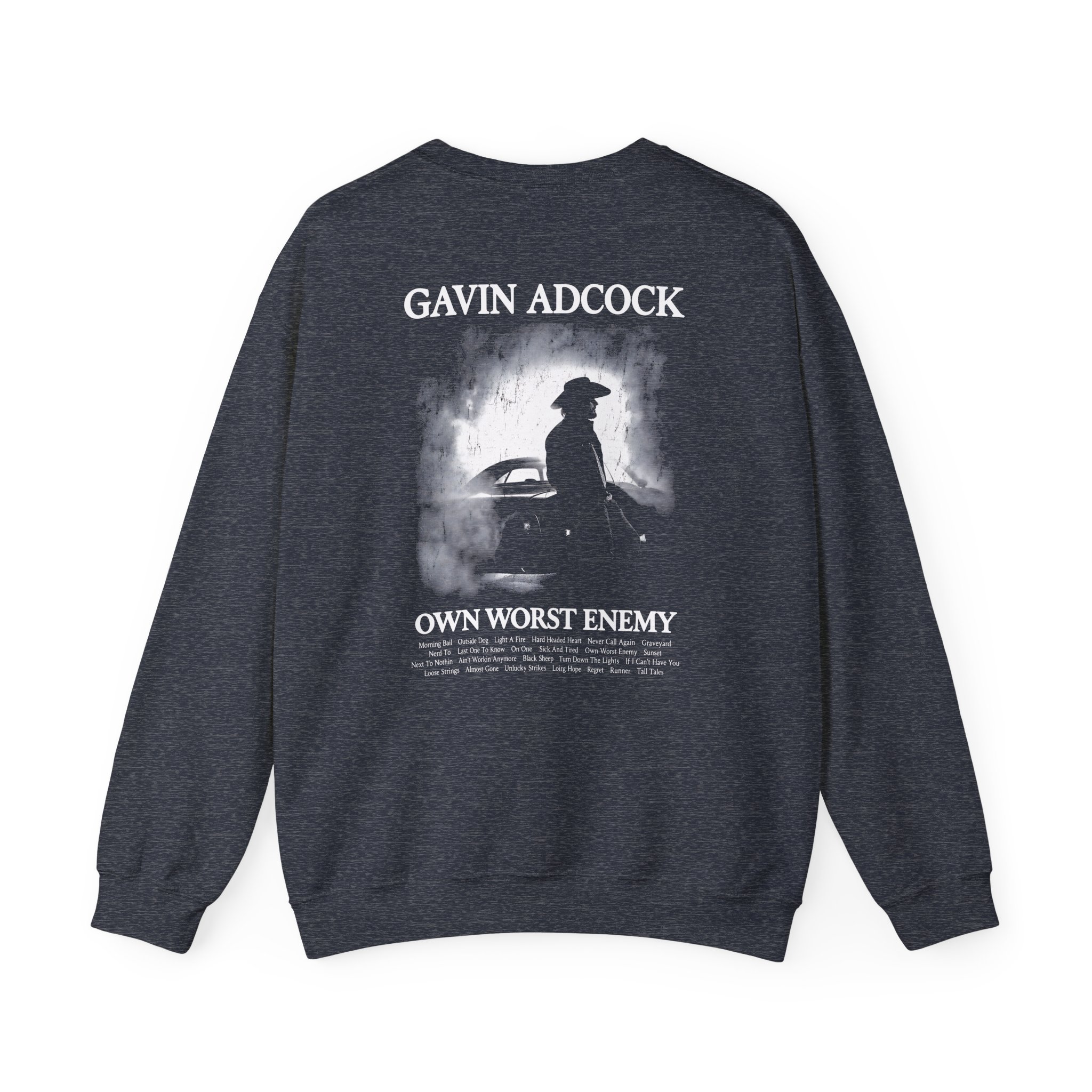 Gavin Adcock My Own Worst Enemy Unisex Heavy Blend™ Crewneck Sweatshirt - Image 10